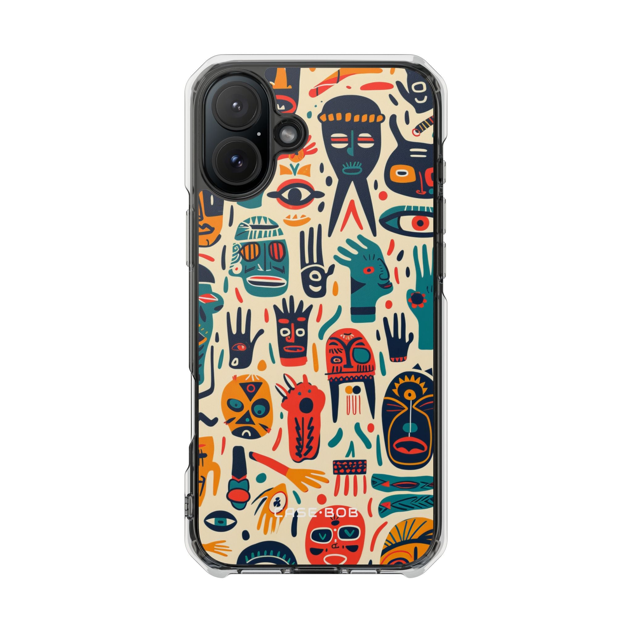 Vivid Faces iPhone 16 Plus Case - Impact