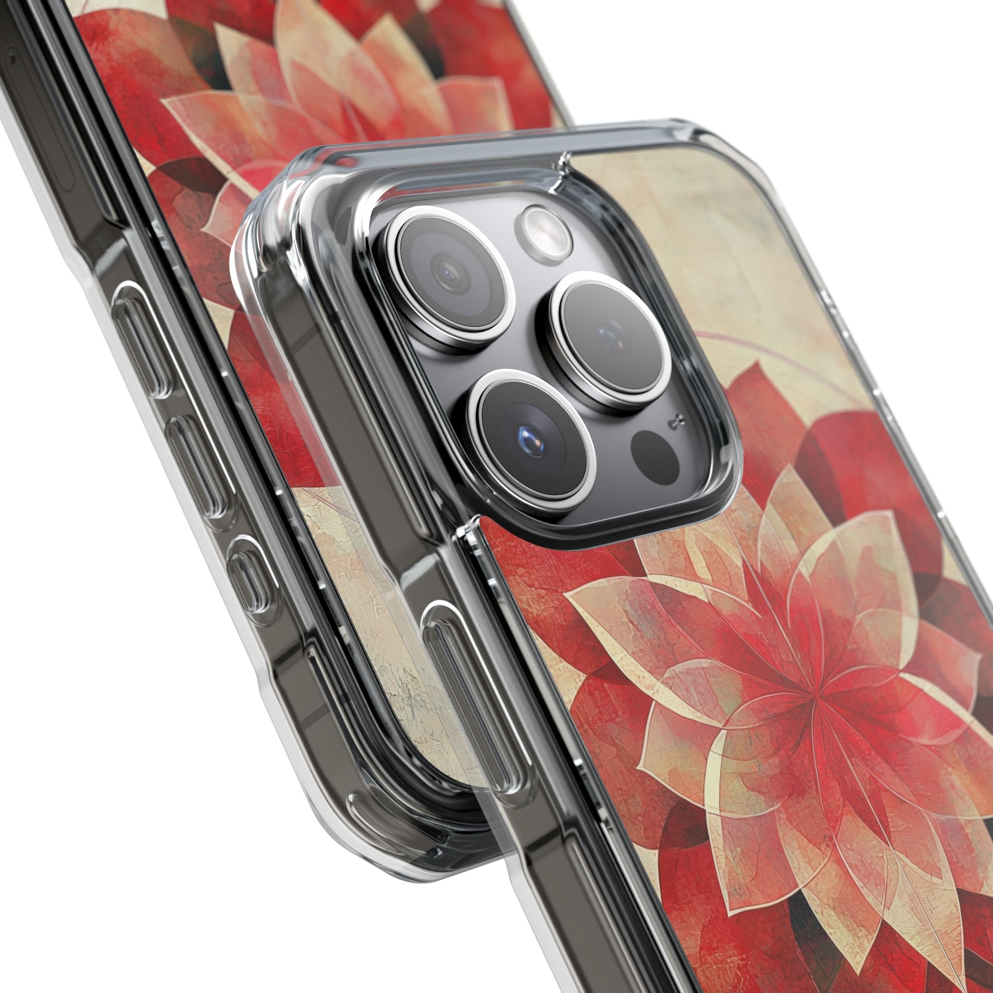 Crimson Petal Peak · Impact Phone Case for iPhone · Magsafe