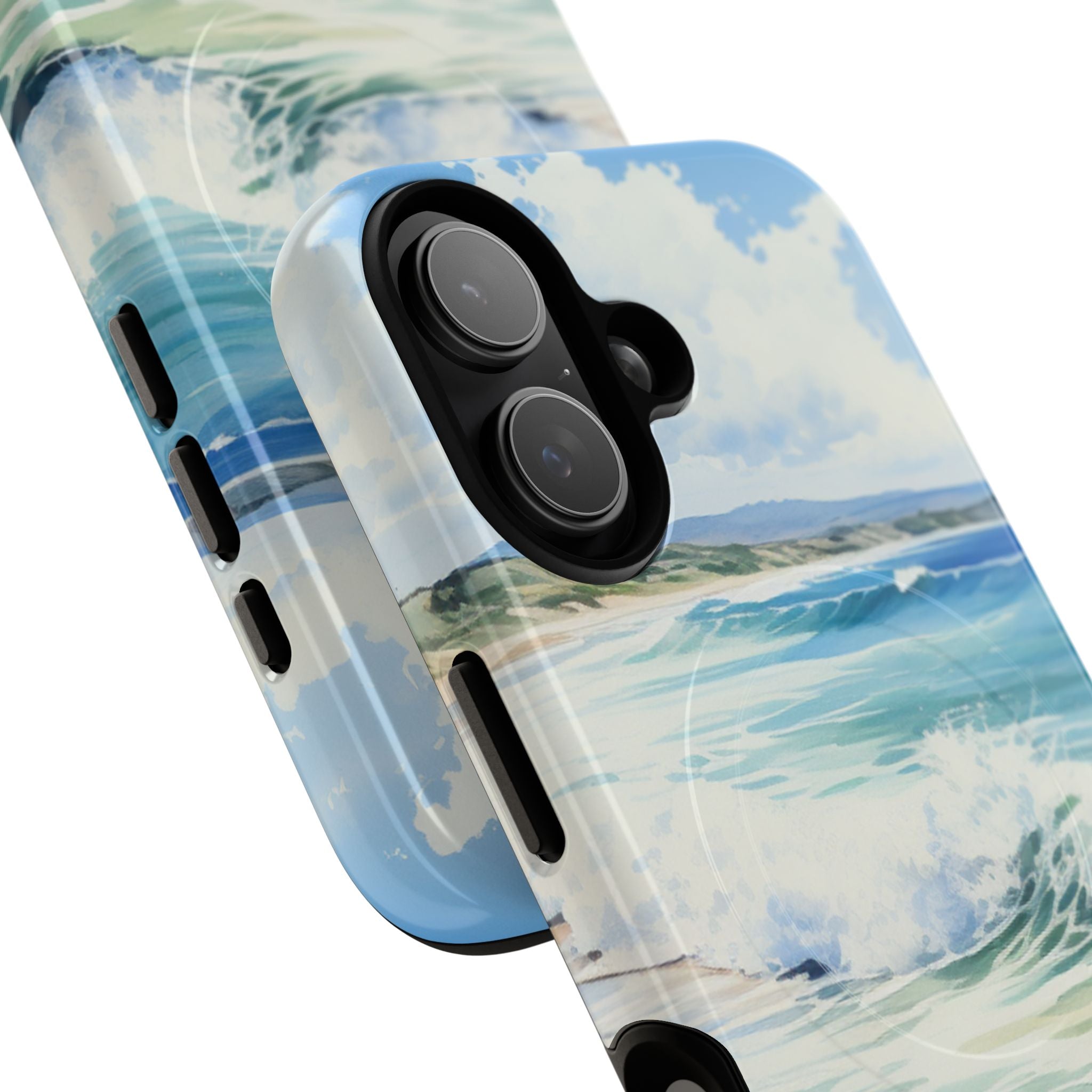 Foamy Wave Breeze iPhone 17 Case - Tough+ - CASE•BOB