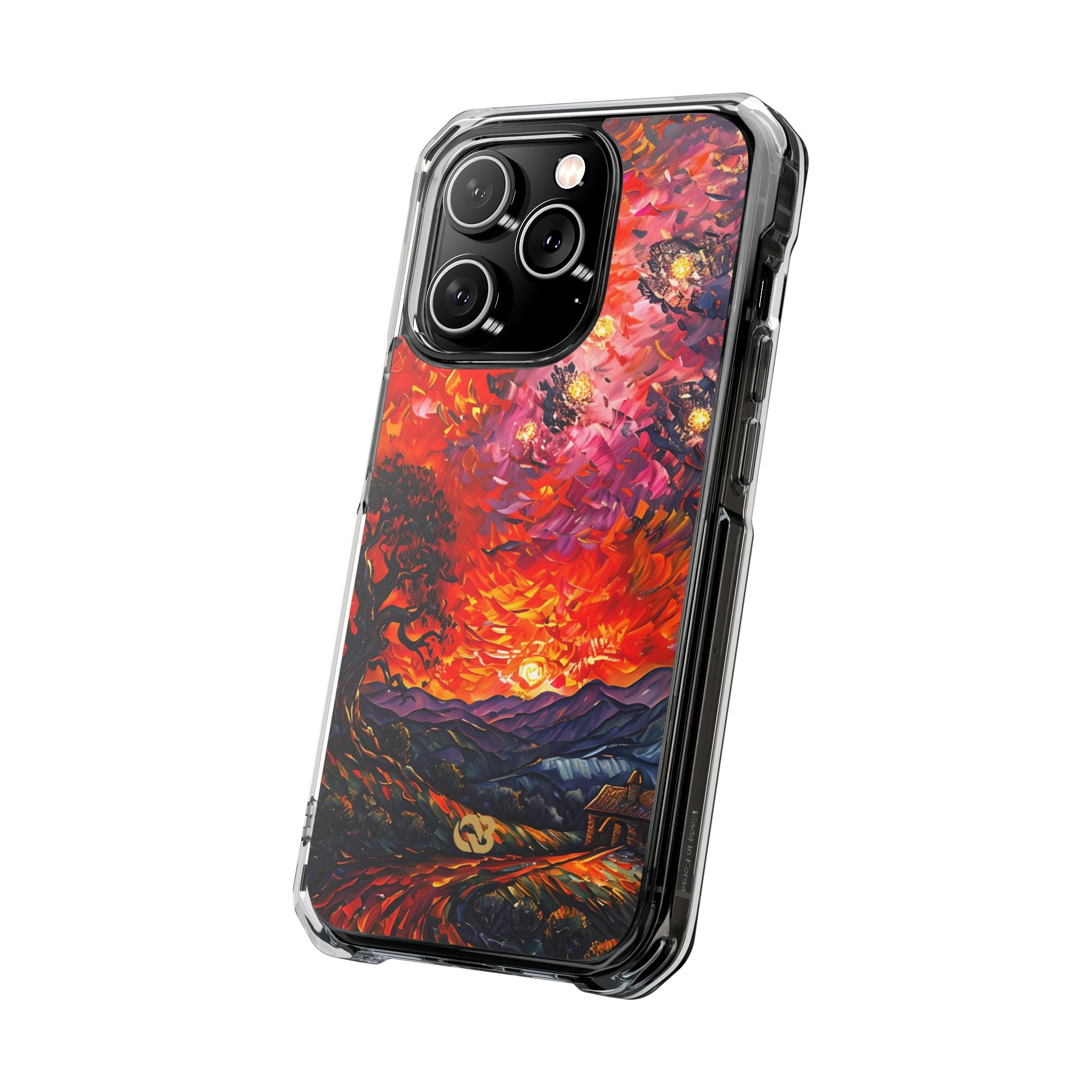 Molten Sky Tree · Impact Coque de téléphone pour iPhone · Magsafe