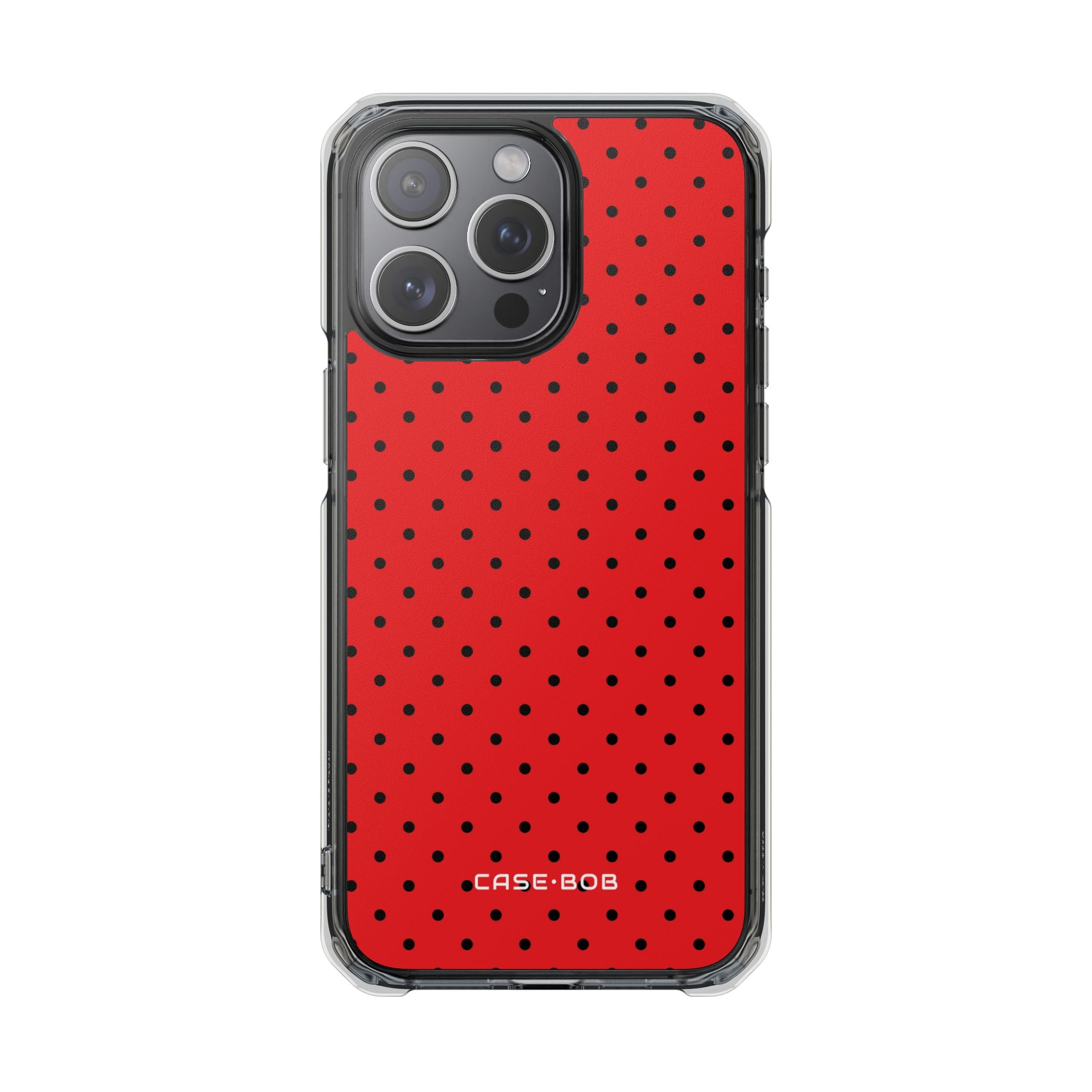 Crimson Punktmatrix iPhone 15 Pro Max Case - Impact