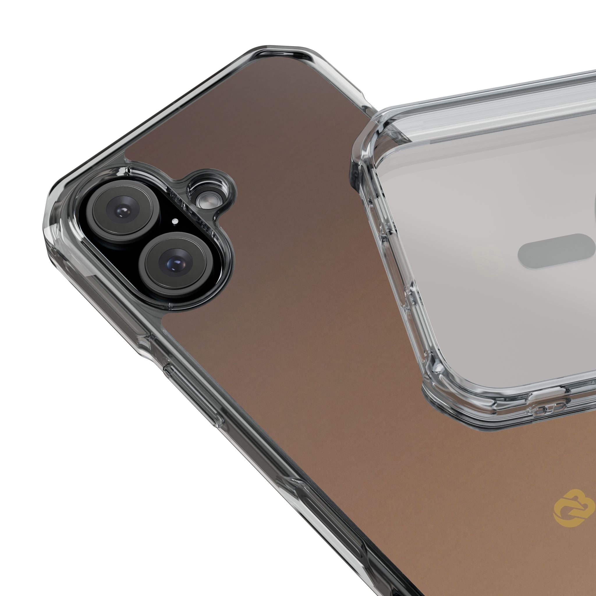 Brown Impact MagSafe Phone Case for iPhone - Smoked Caramel Fade