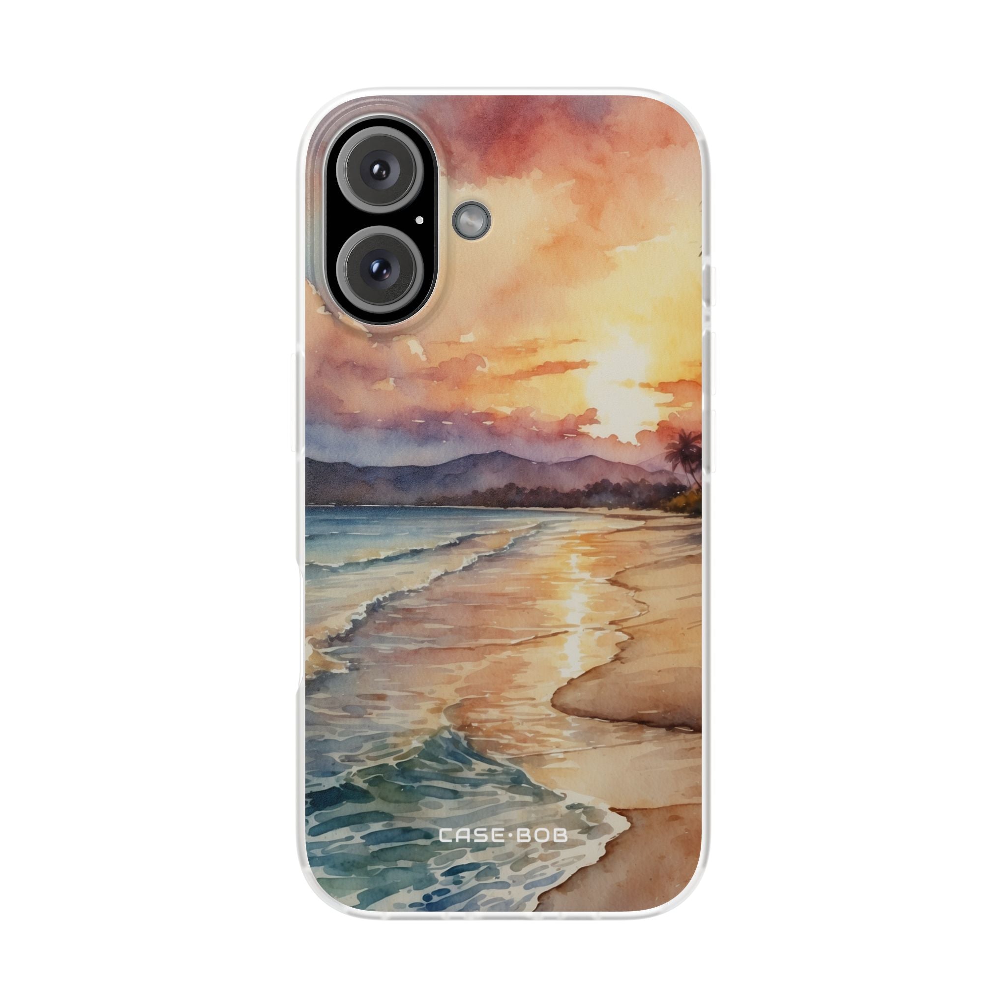 Sunset Reflection iPhone 16 Case - Soft