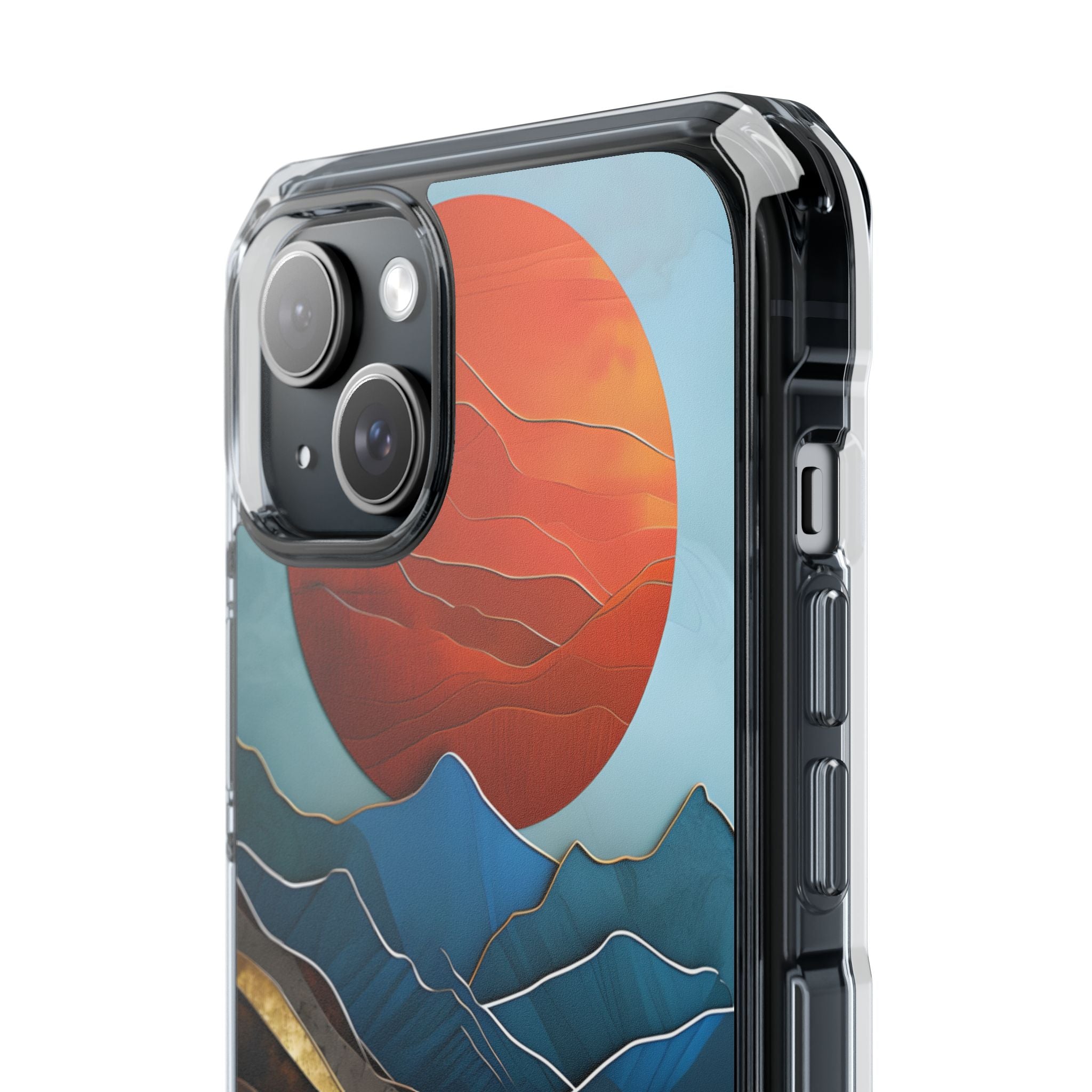 Molten Sun Peaks · Impact Hoesje voor iPhone · Magsafe
