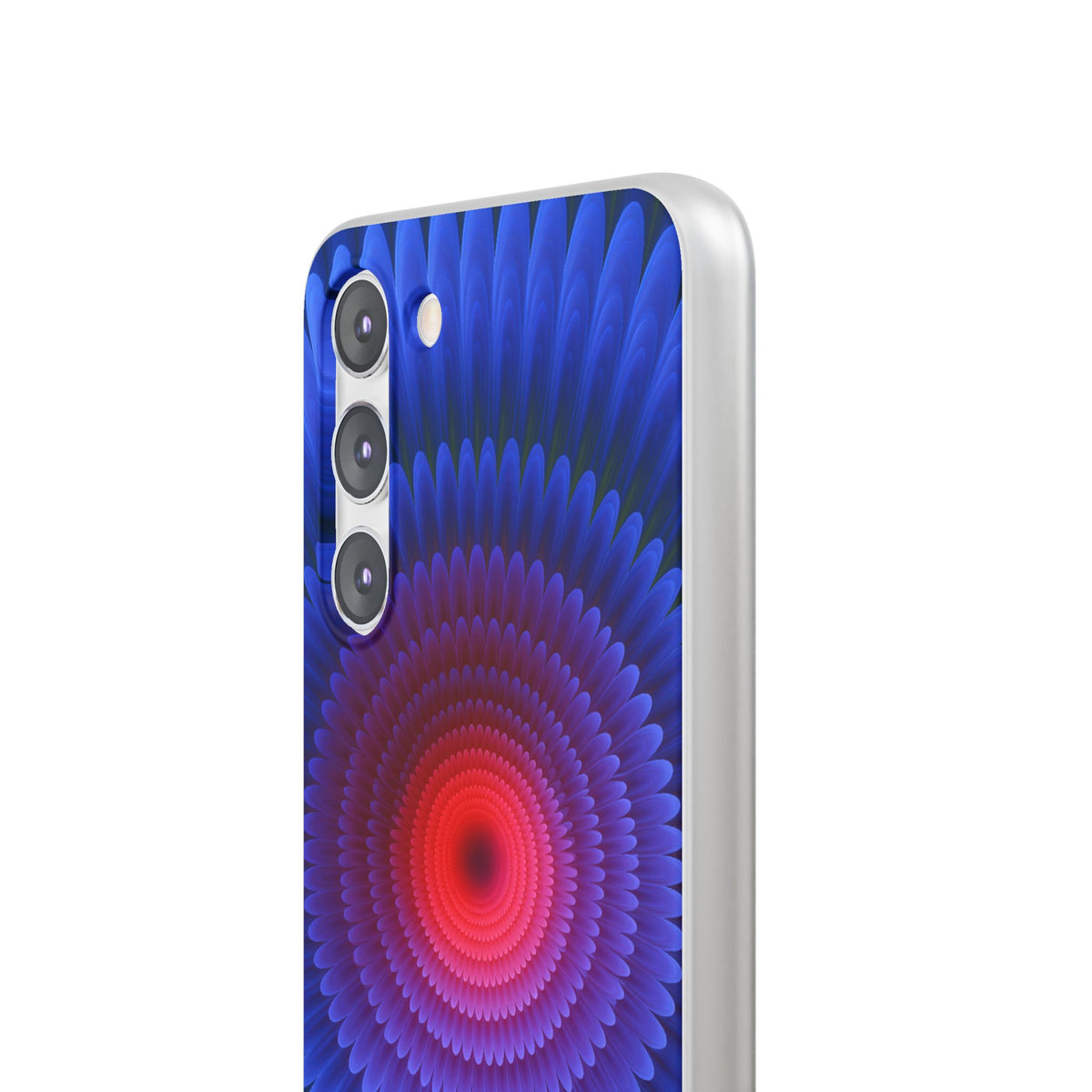 Radial Spectrum Bloom · Lite Phone Case for Samsung · Blue
