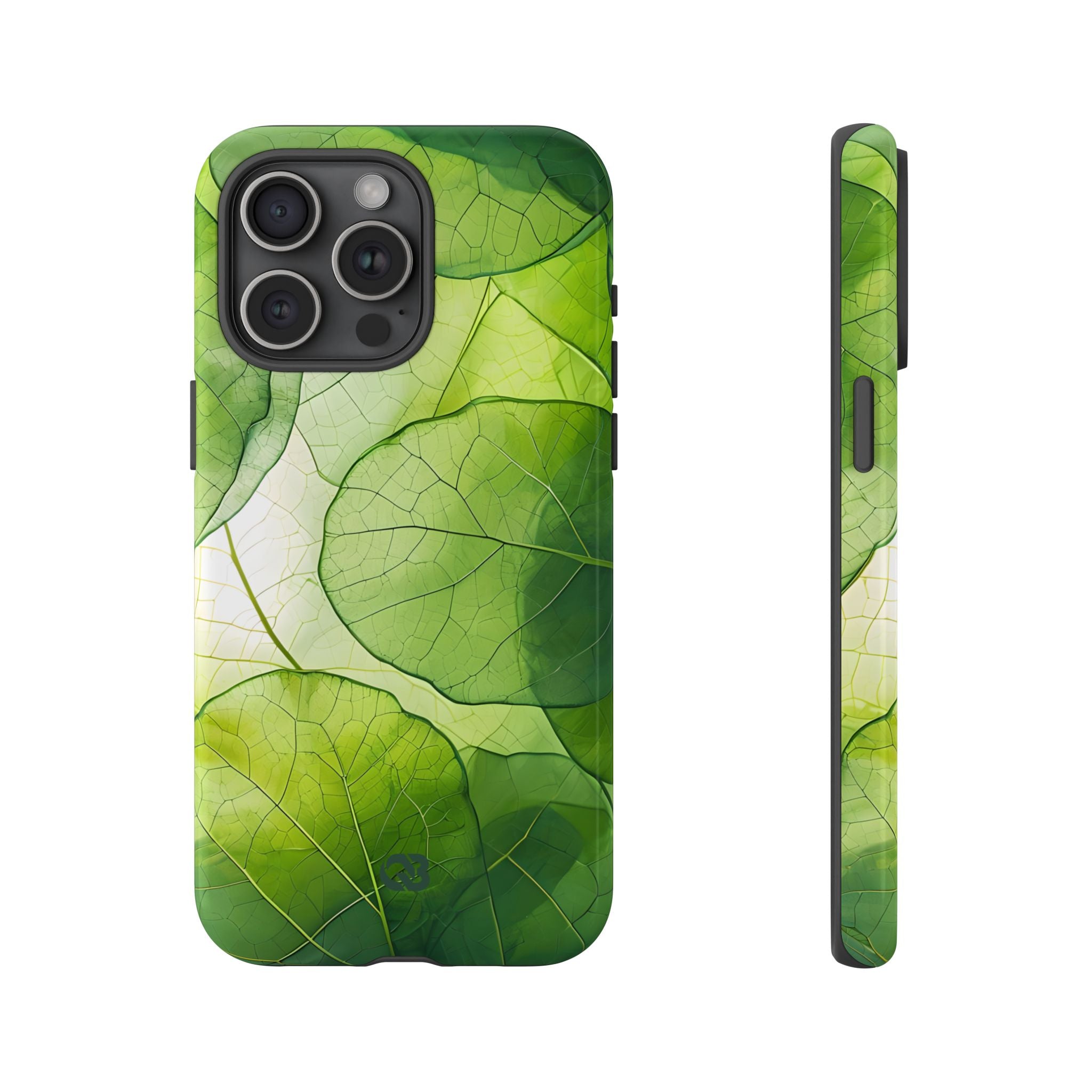 Emerald Leaf Veins · Tough Phone Case for iPhone
