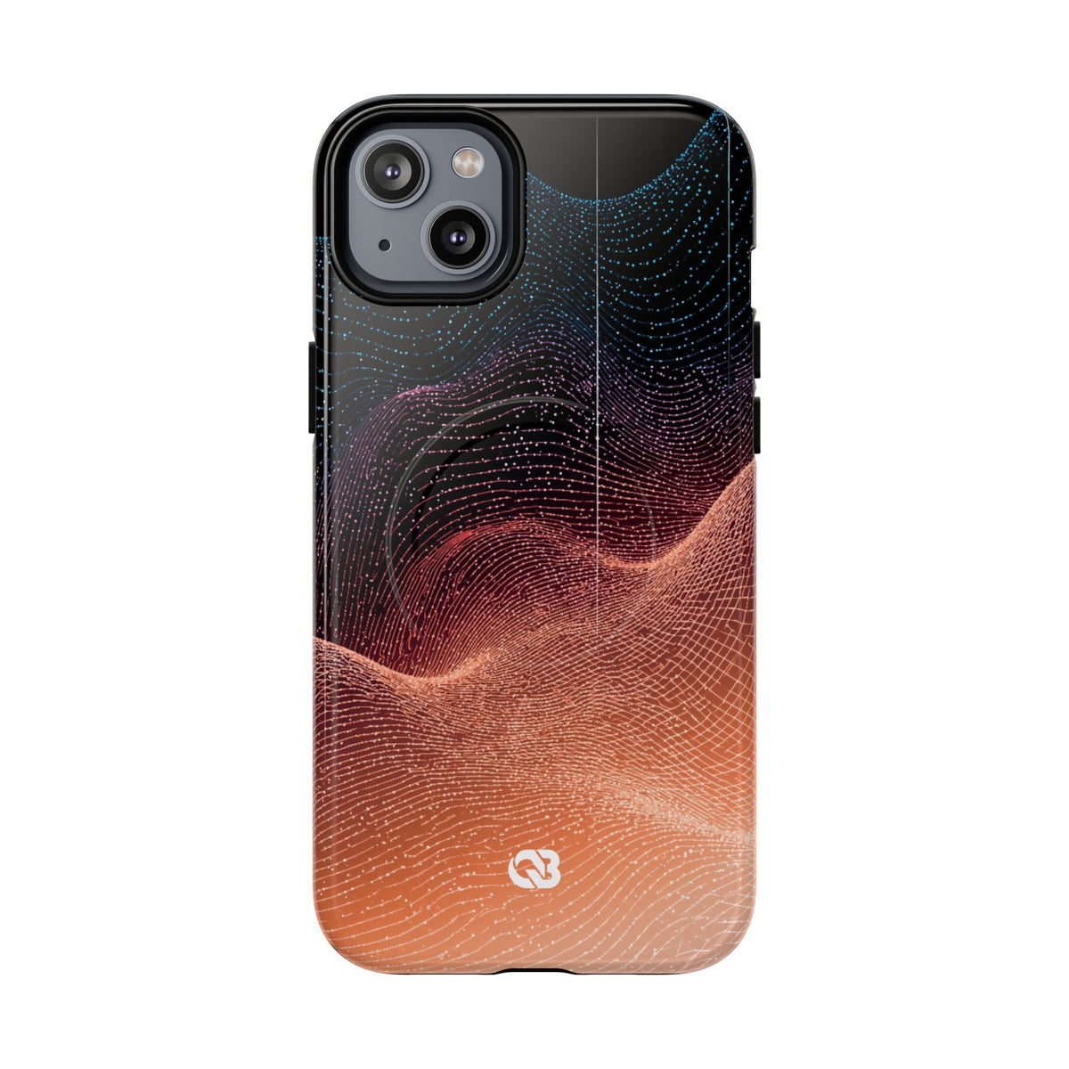 Spectral Elevation · Tough 2.0 Magnetic Phone Case for iPhone · Orange