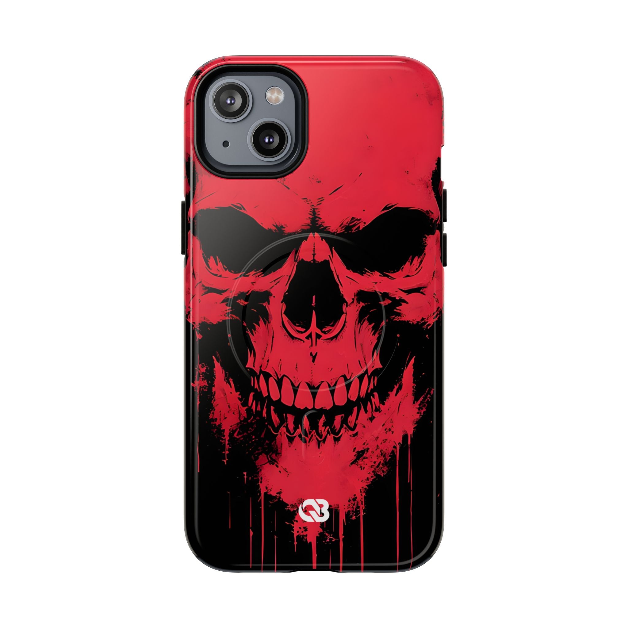Crimson Street Skull · Tough+ Magsafe