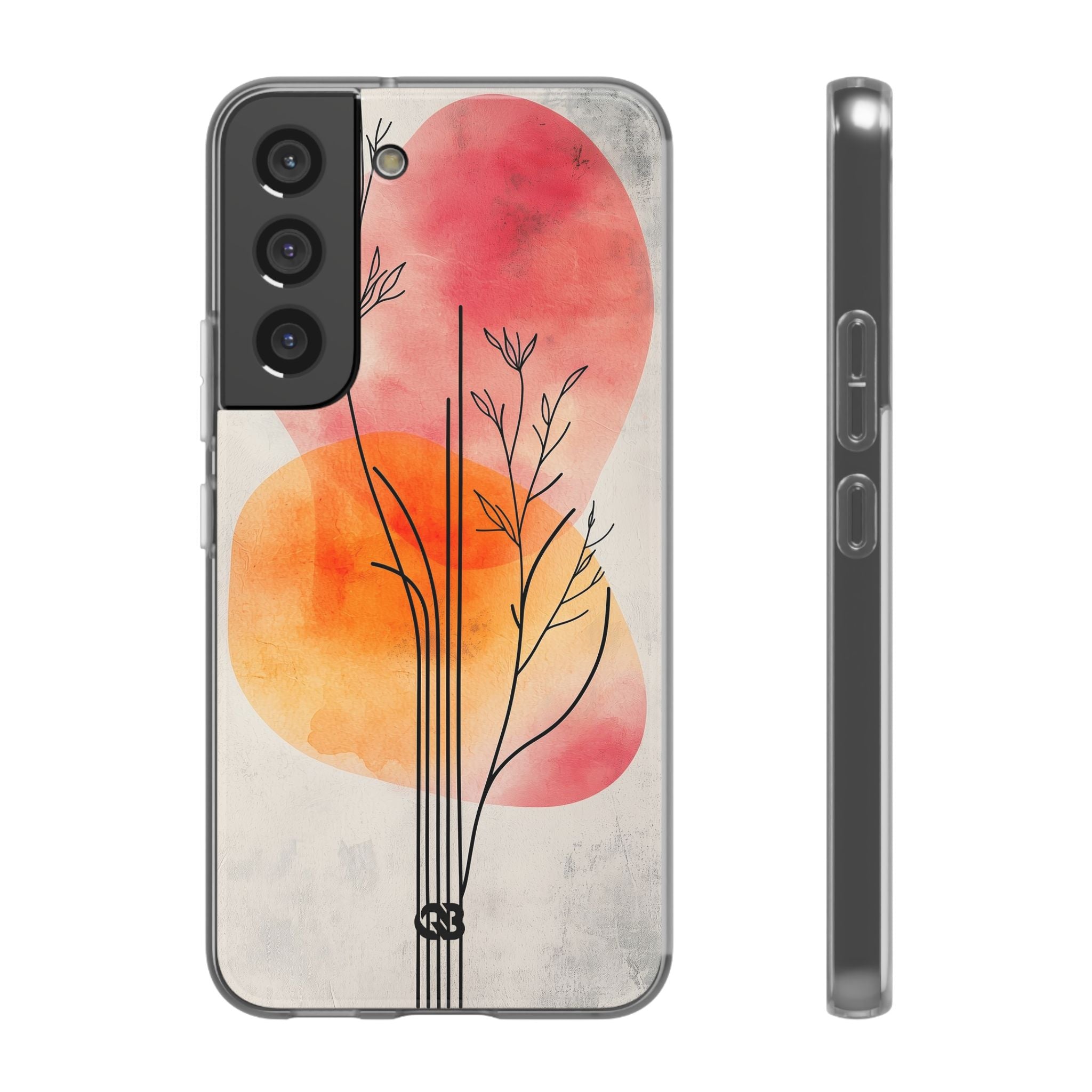 Crimson Bloom Lineage · Soft Phone Case for Samsung