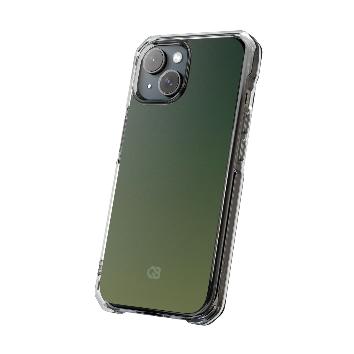 Green Impact MagSafe Phone Case for iPhone - Shadow Moss Grain
