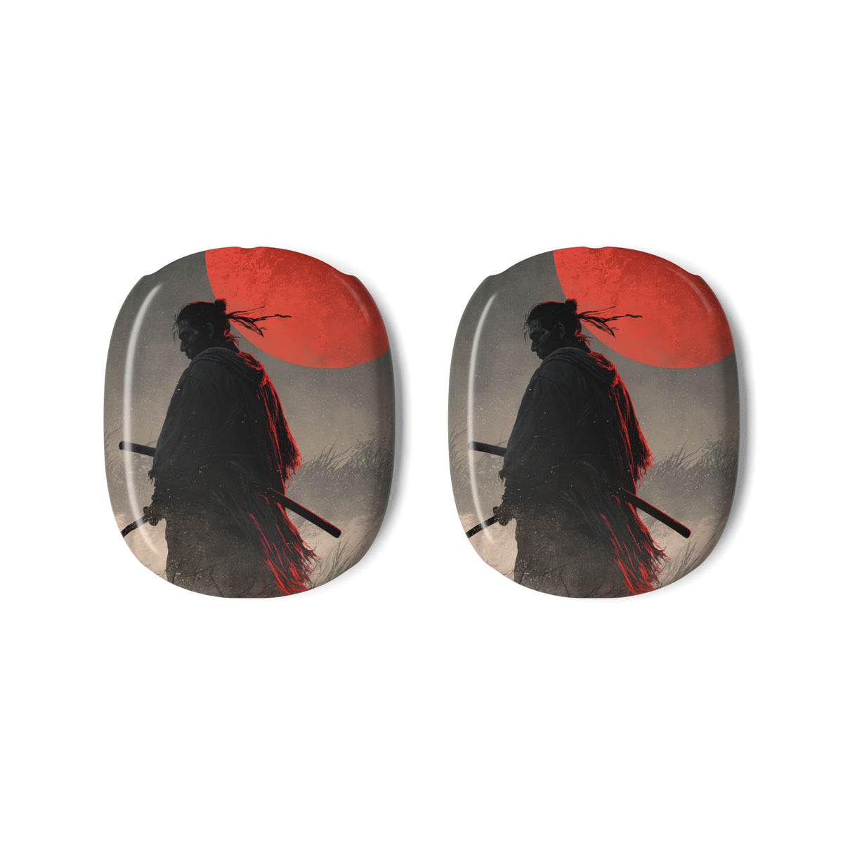 Crimson Moon Ronin · Hard Case for AirPods Max · Black