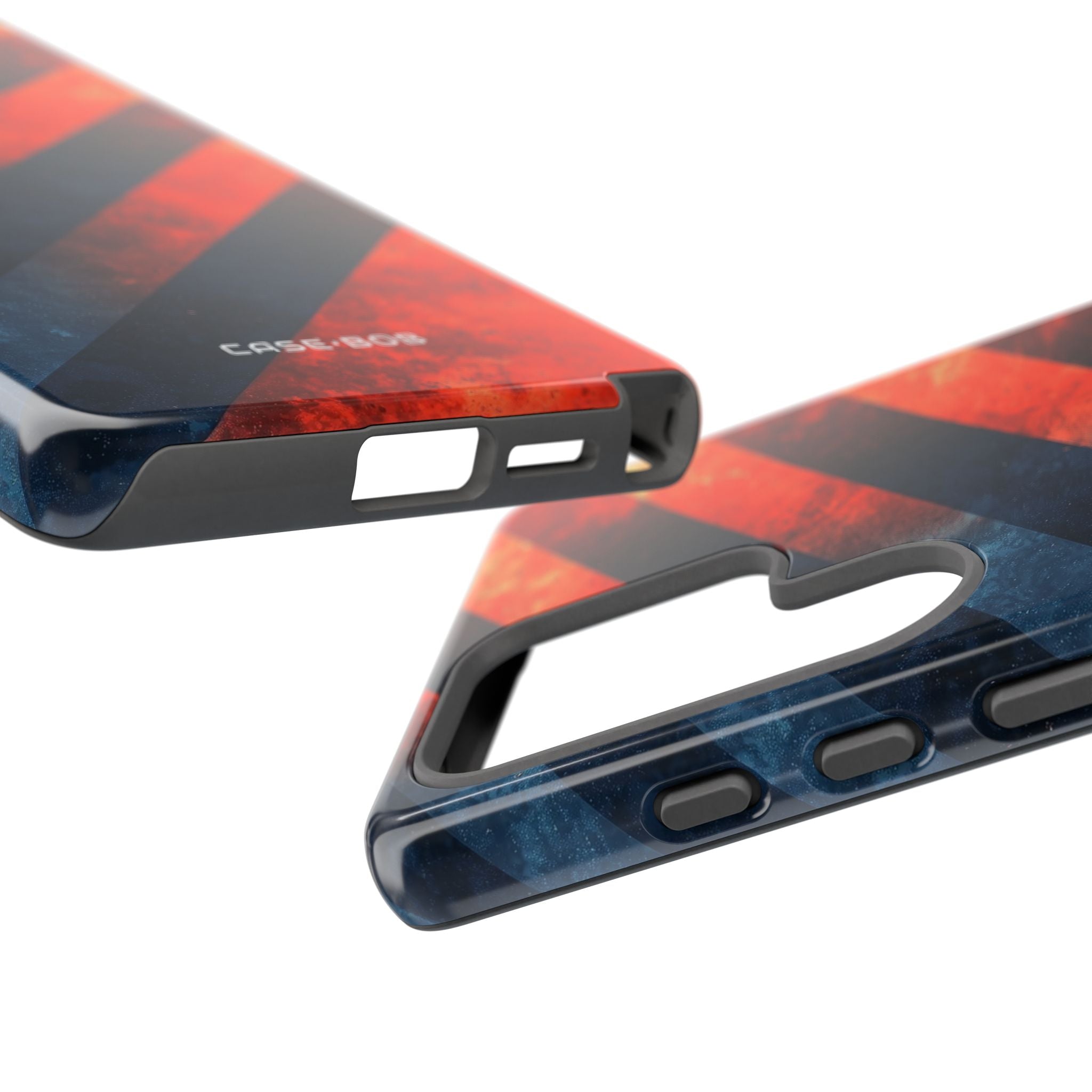 Diagonala ränder Blaze Samsung S25 Ultra Skal - Tough