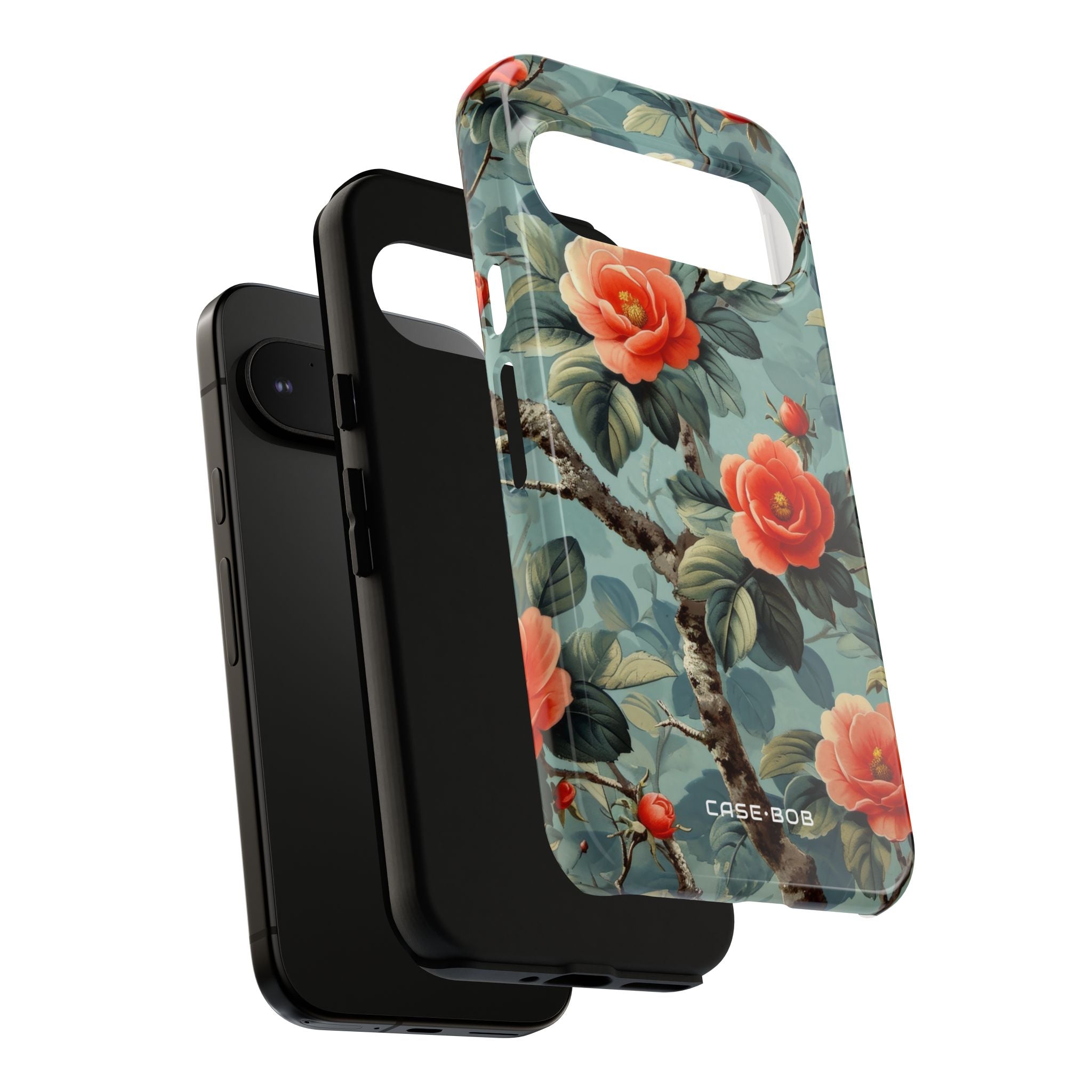 Coral Bloom Google Pixel 9 Pro Case - Tough