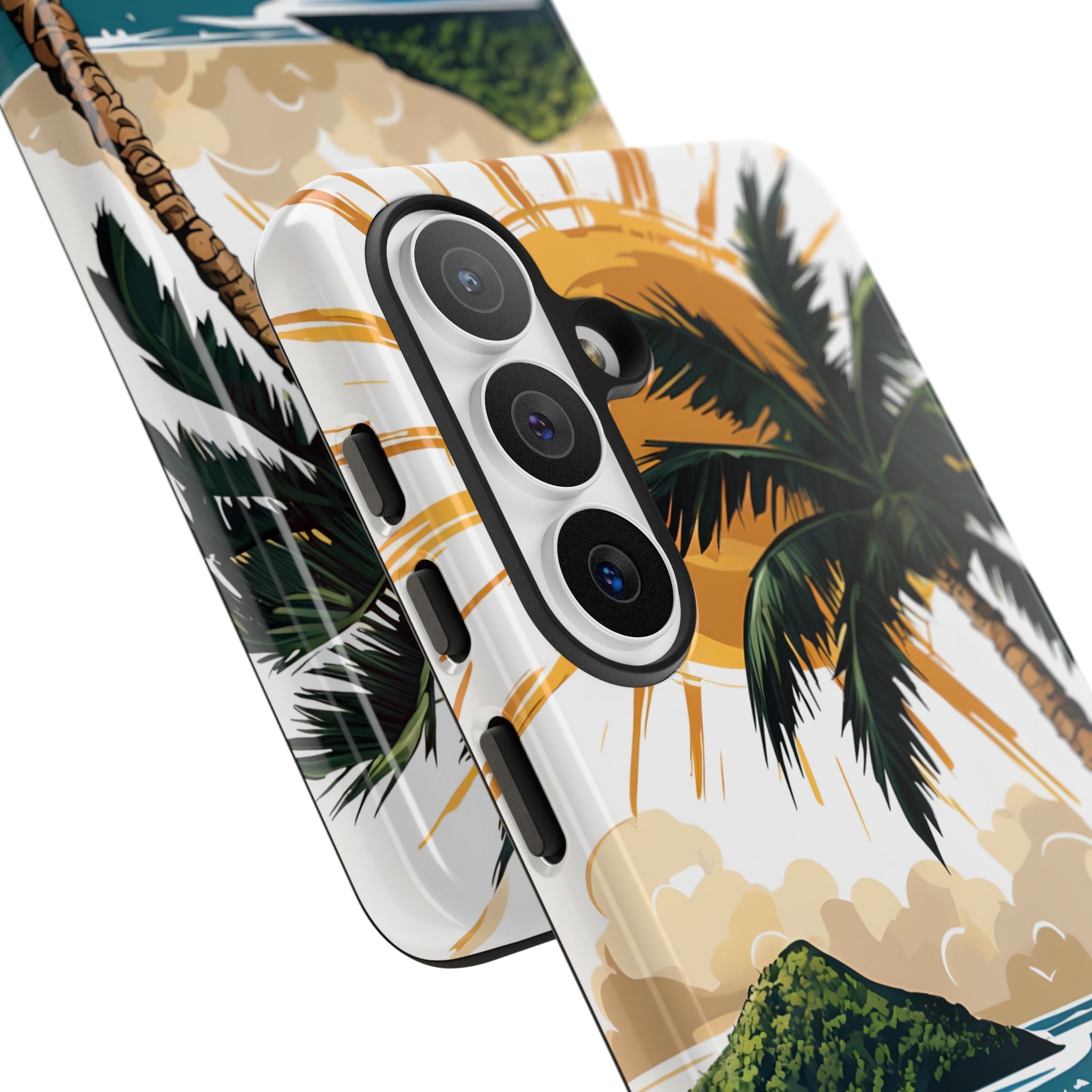 Radiant Coast Solitude · Tough Handyhülle für Samsung