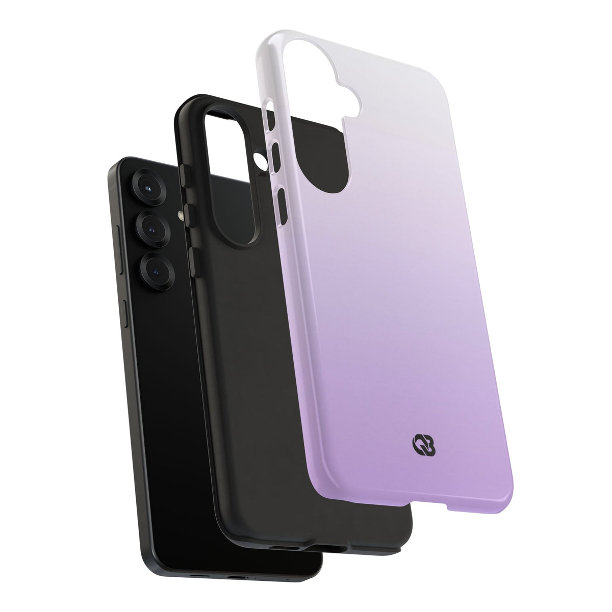 Purple Tough Phone Case for Samsung - Frosted Lavender Fade