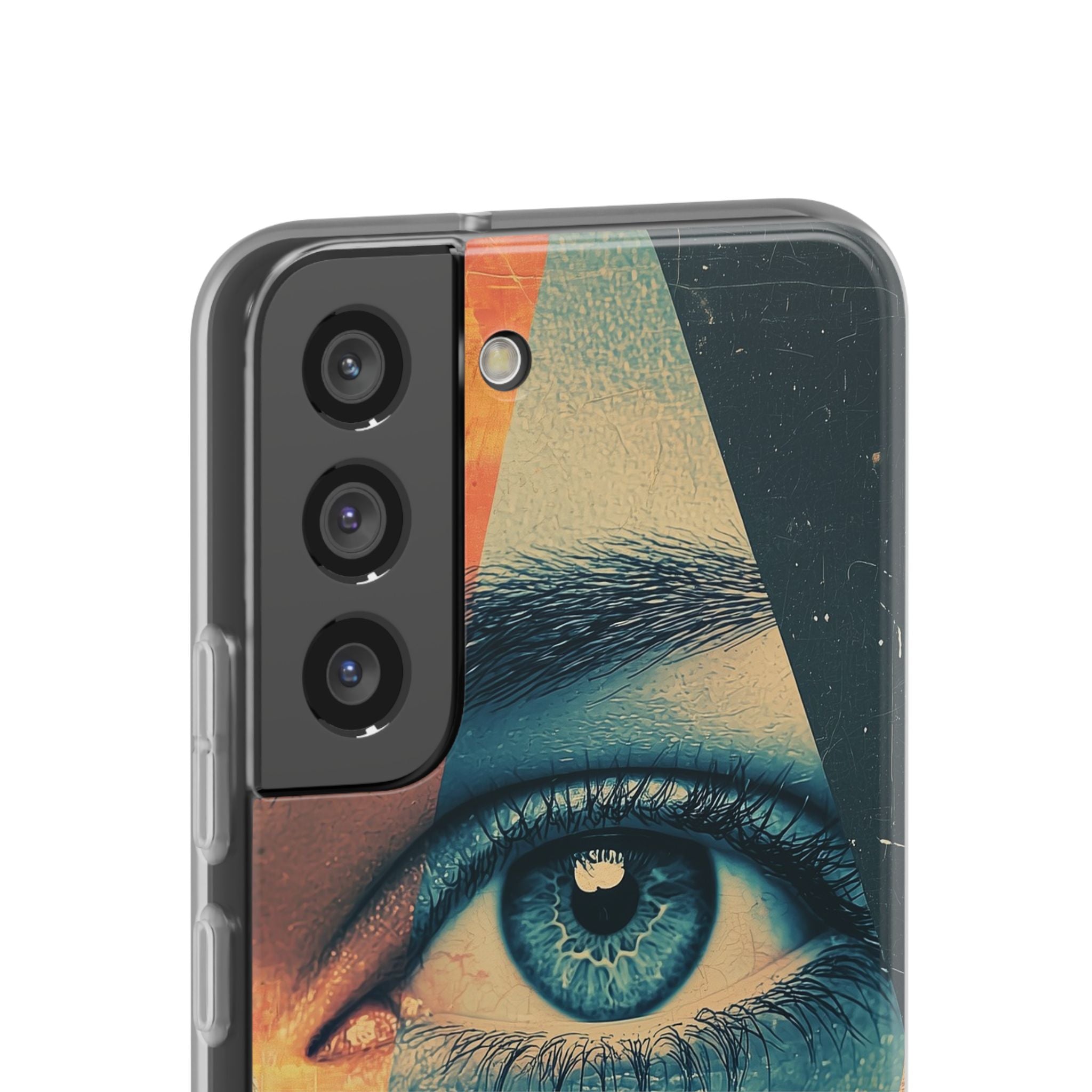 Fragmented Peak Gaze · Coque de téléphone Soft pour Samsung