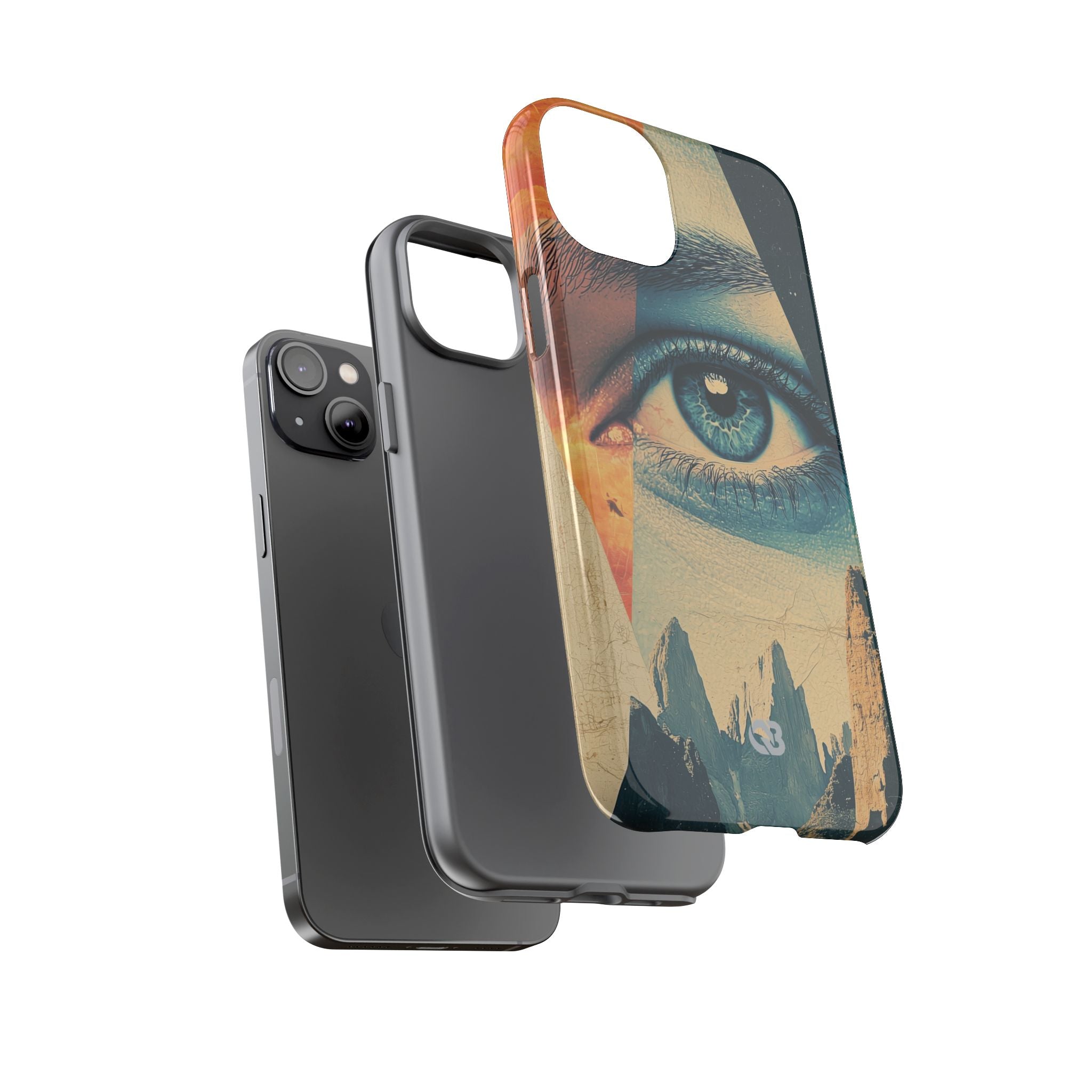 Fragmented Peak Gaze · Tough Phone Case for iPhone