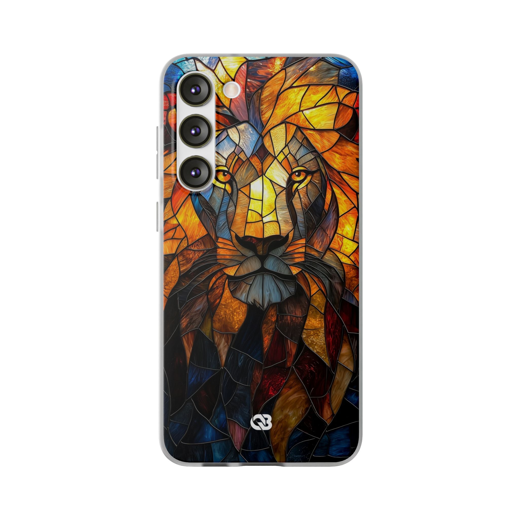 Amber Glass Lion · Soft Coque de téléphone pour Samsung
