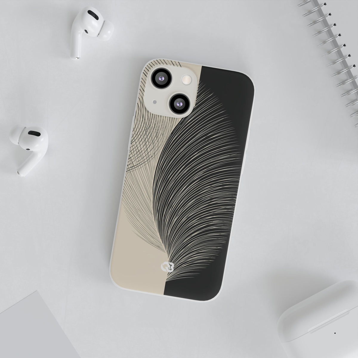 Minimal Frond Study · Lite Phone Case for iPhone · Black
