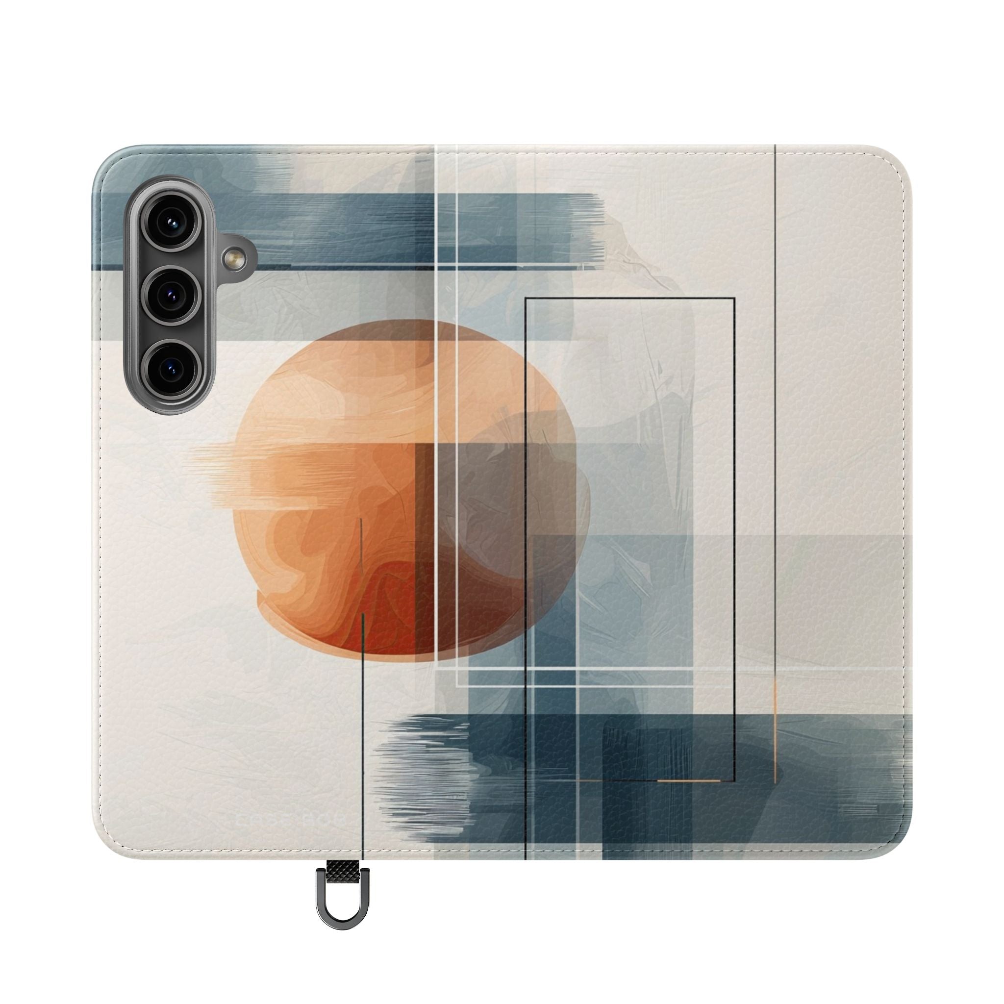 Amber Orbit - Samsung S24 Case - Wallet