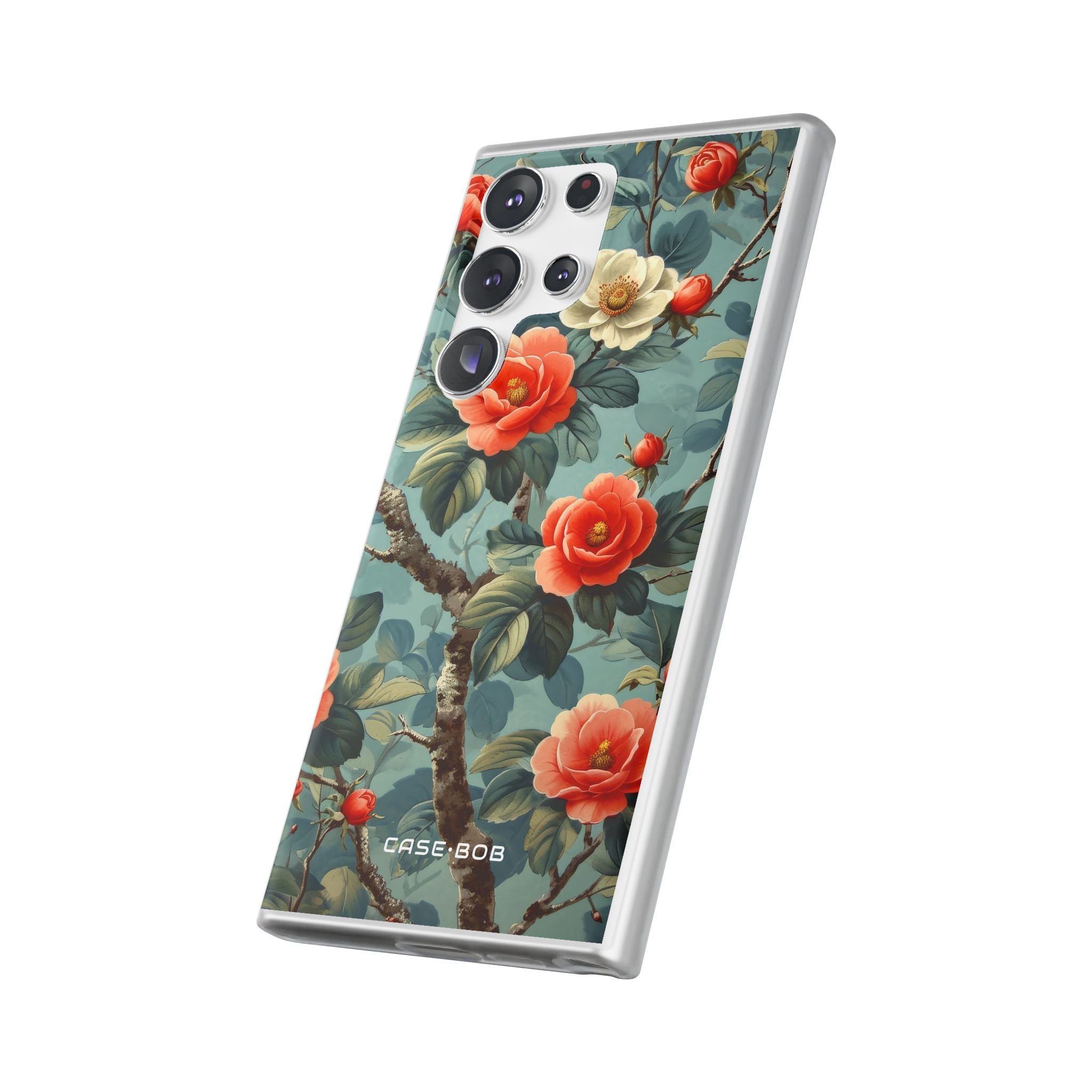 Coral Bloom Samsung S23 Ultra Case - Soft