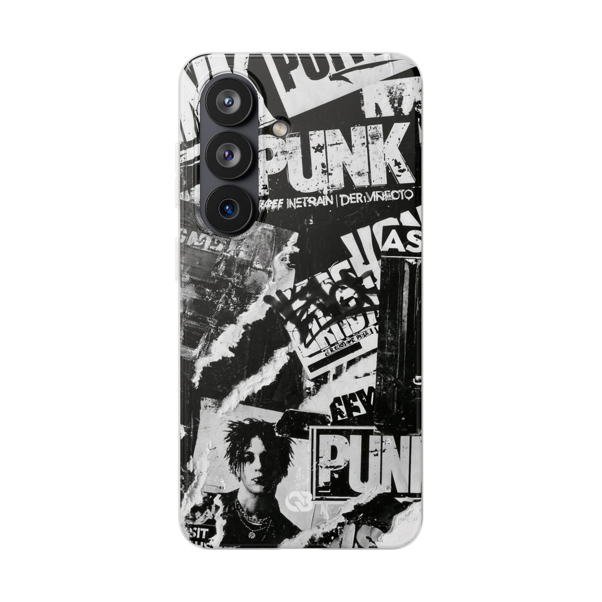Underground Punk Collage · Lite Phone Case for Samsung · Black