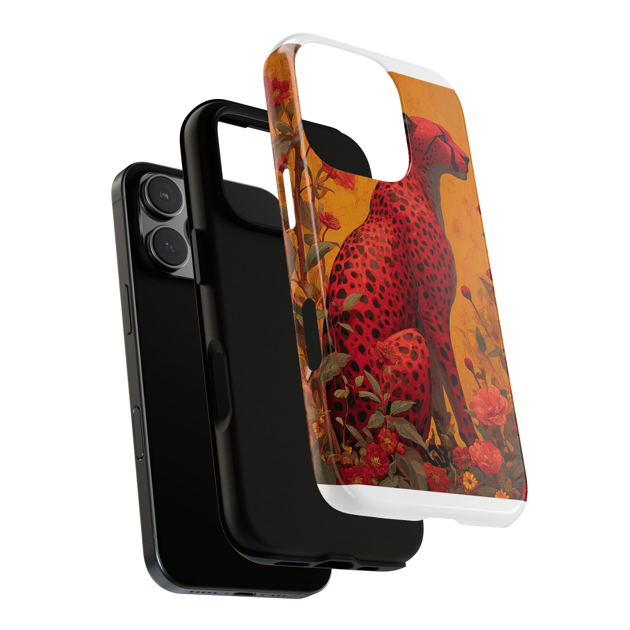Scarlet Spotted Predator · Tough Phone Case for iPhone