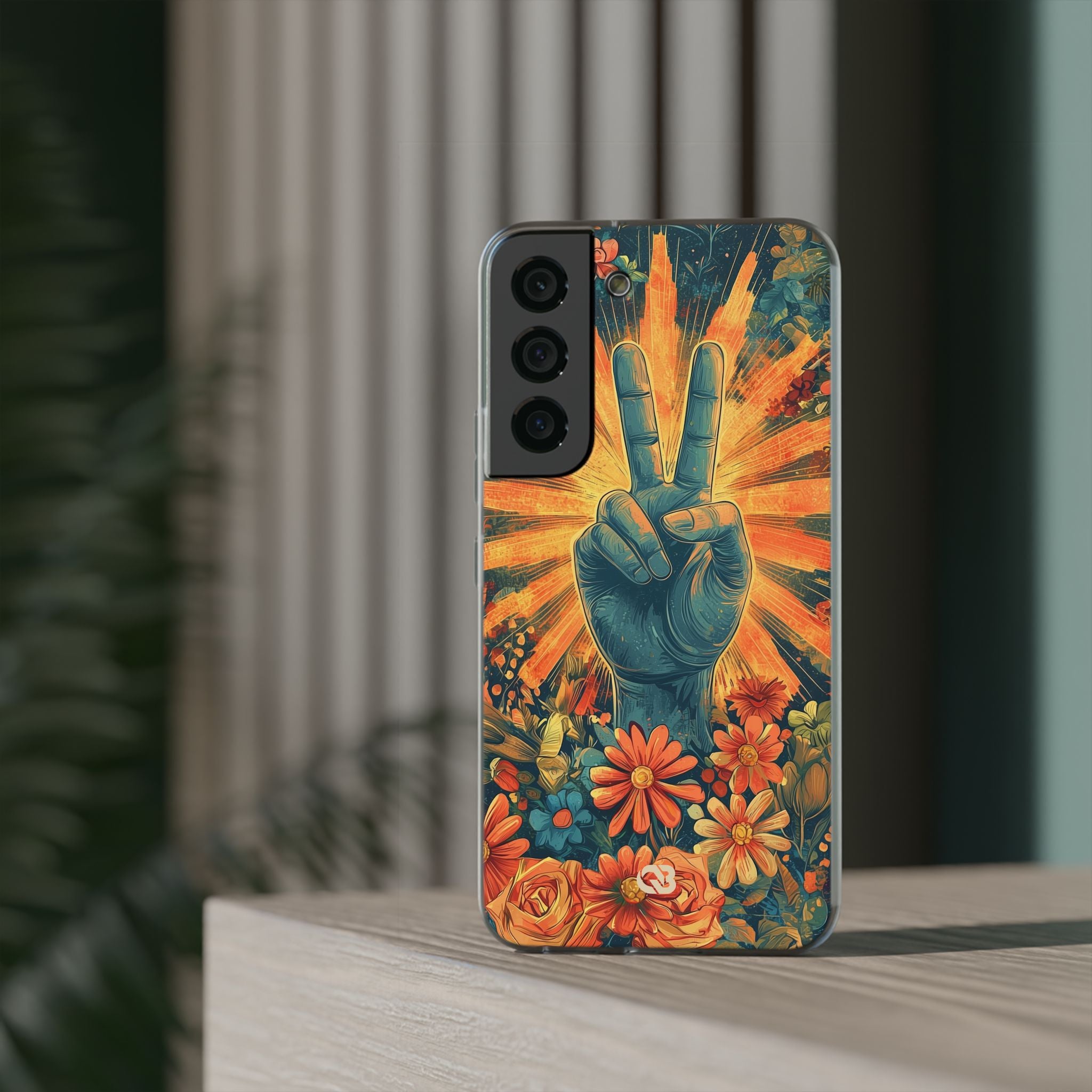 Radiant Peace Bloom · Soft Phone Case for Samsung