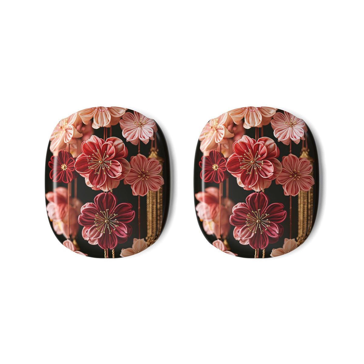 Silk Blossom Kanzashi · Hard Case for AirPods Max · Pink