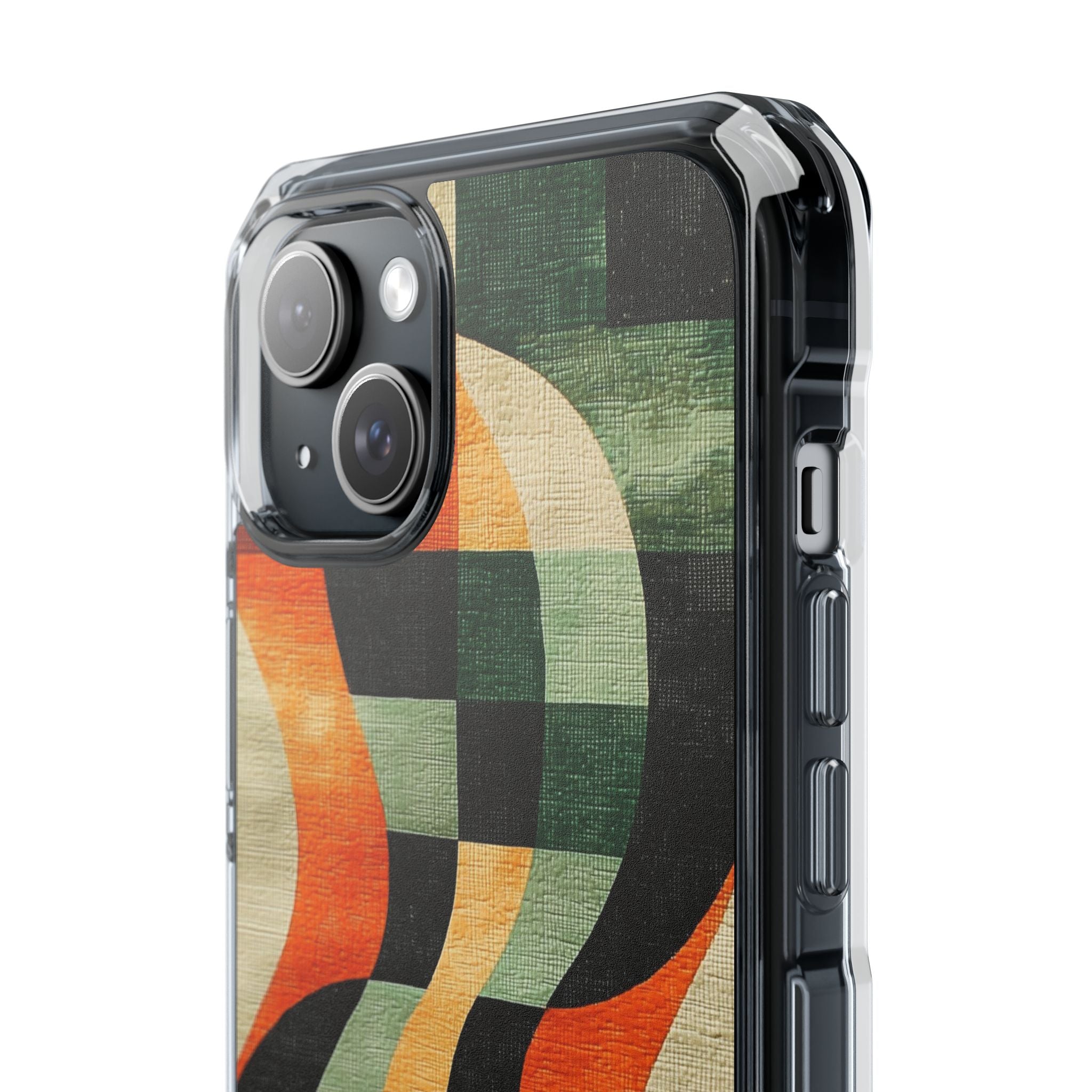 Burnt Orange Curve · Impact Handyhülle für iPhone · Magsafe