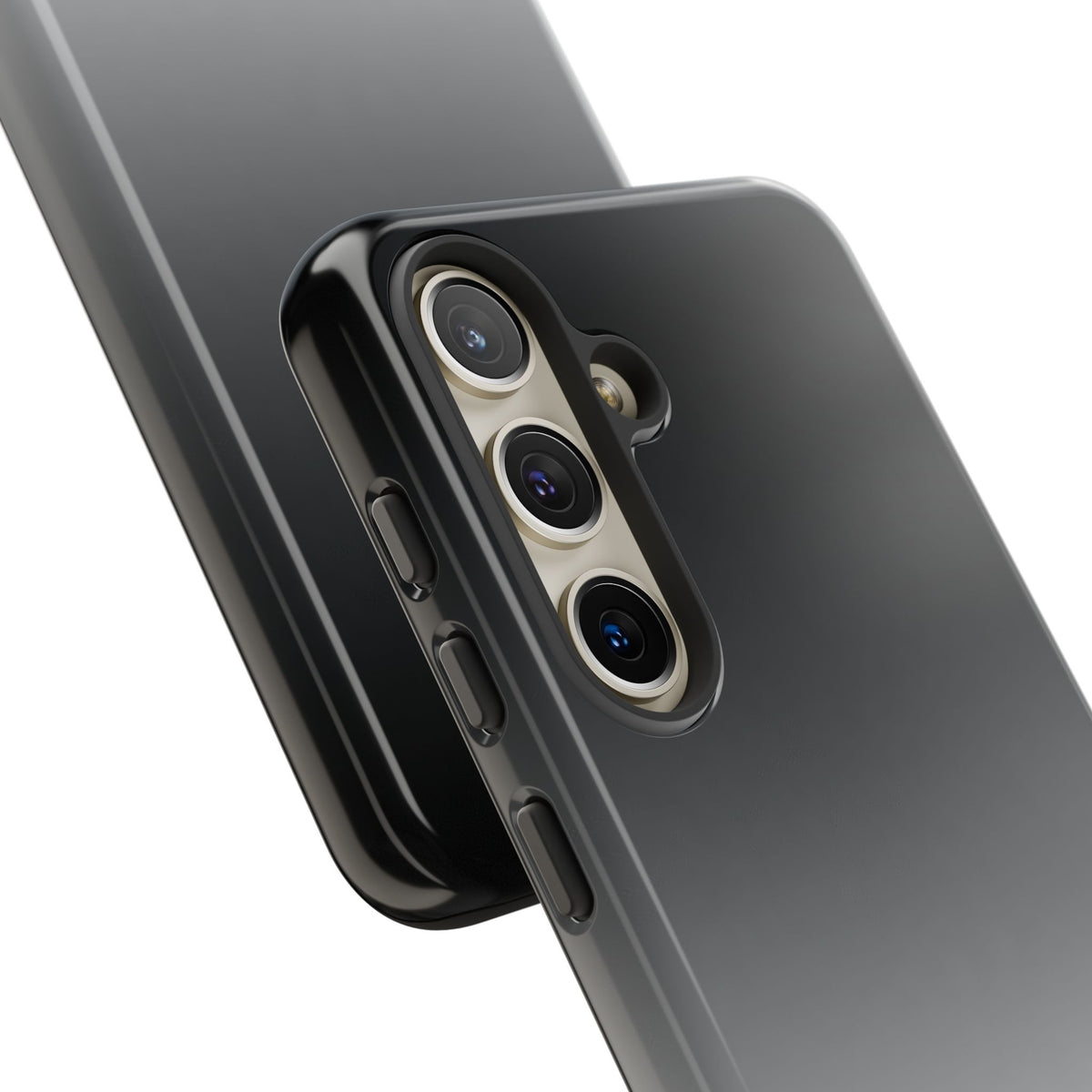 Noir Ombre Fade · Tough Phone Case for Samsung · Black