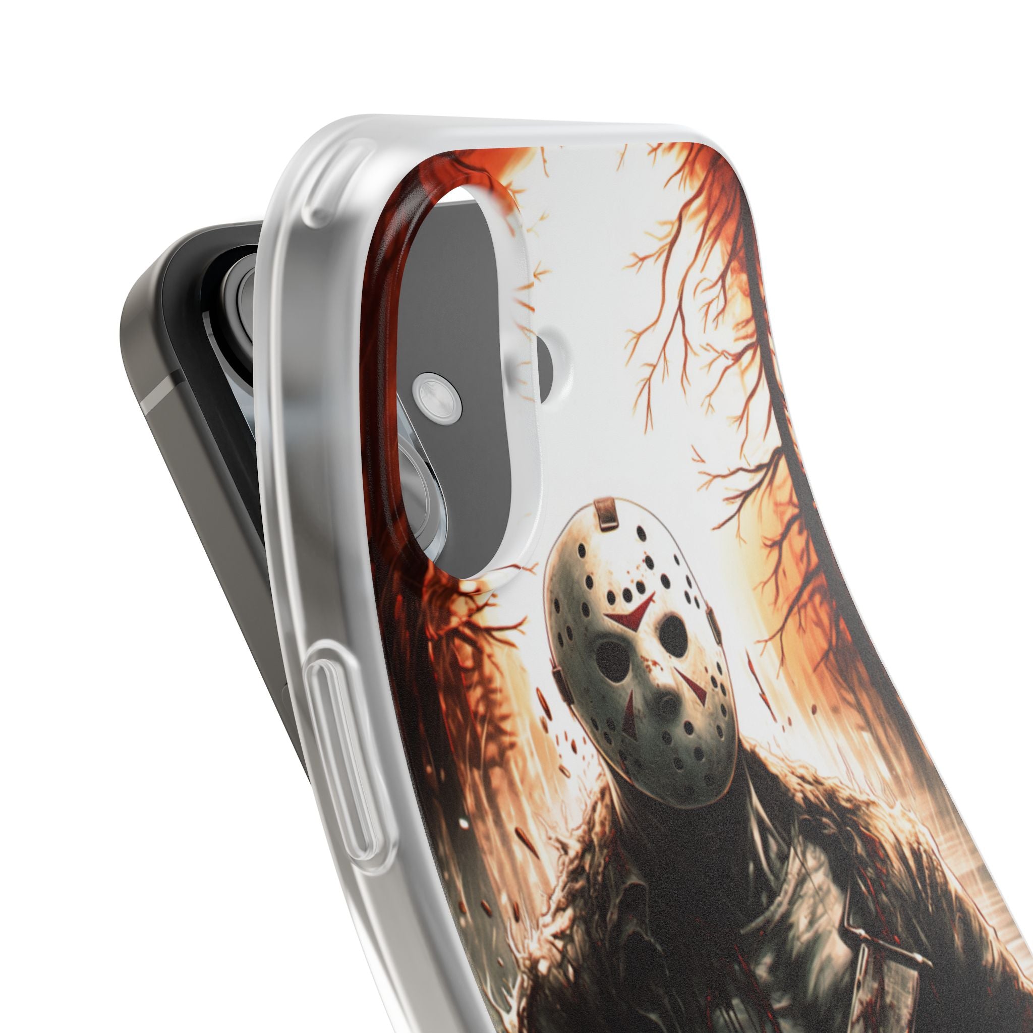 Inferno Slasher Mask · Soft Fundas para teléfono para iPhone
