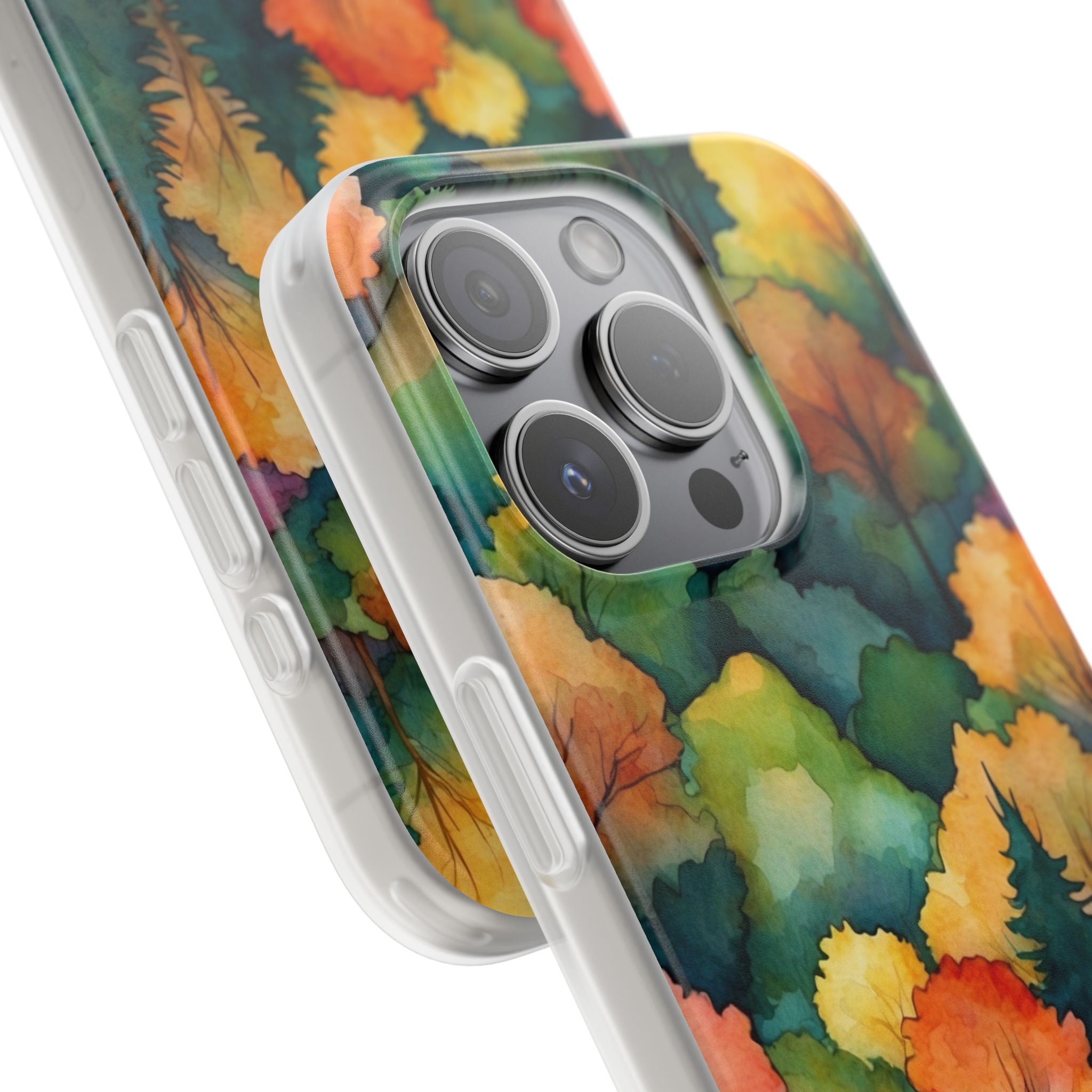 Verdant Canopy iPhone 15 Pro Skal - Mjuk