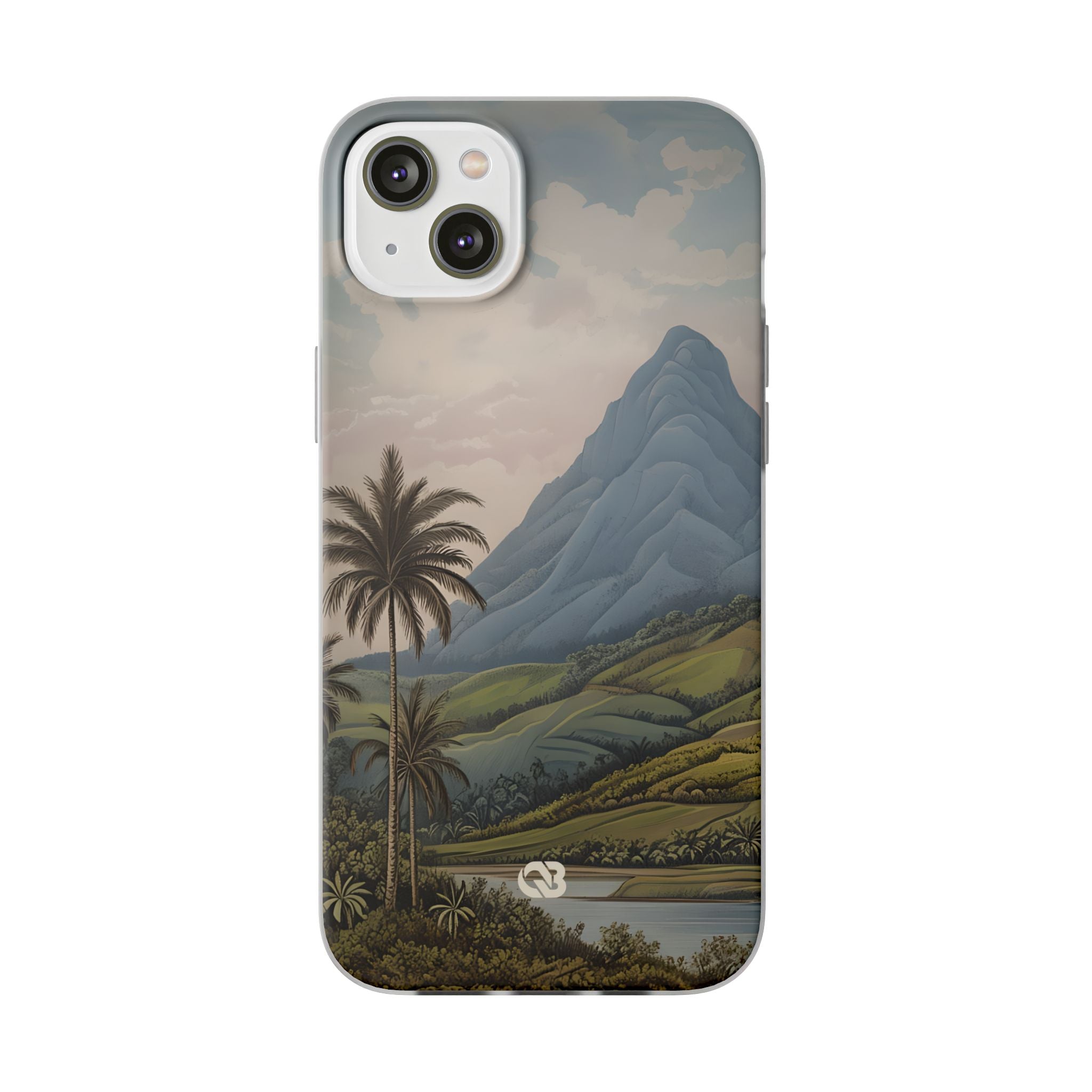 Azure Mountain Vista · Soft Custodia per iPhone