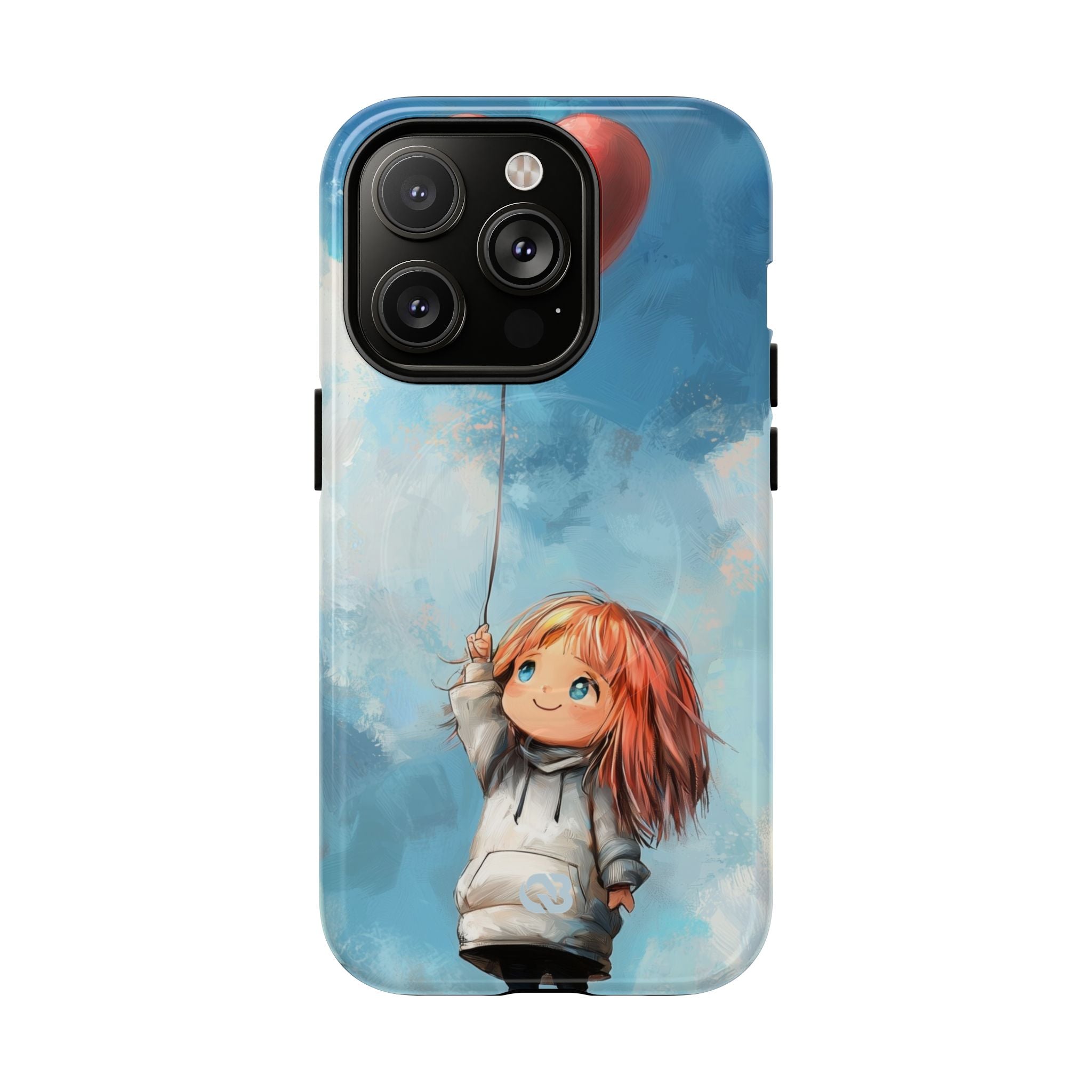 Crimson Heart Sky · Tough+ Coque de téléphone pour iPhone · Magsafe