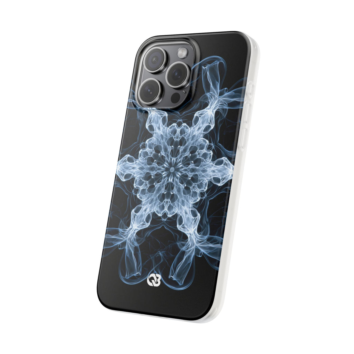 Blue Lite Phone Case for iPhone - Glacial Smoke Crown
