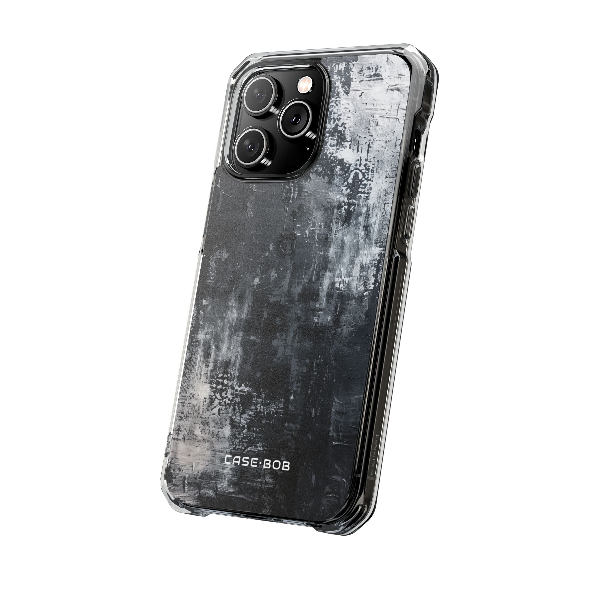 Texturiertes Blackscape iPhone 14 Pro Max Case - Impact
