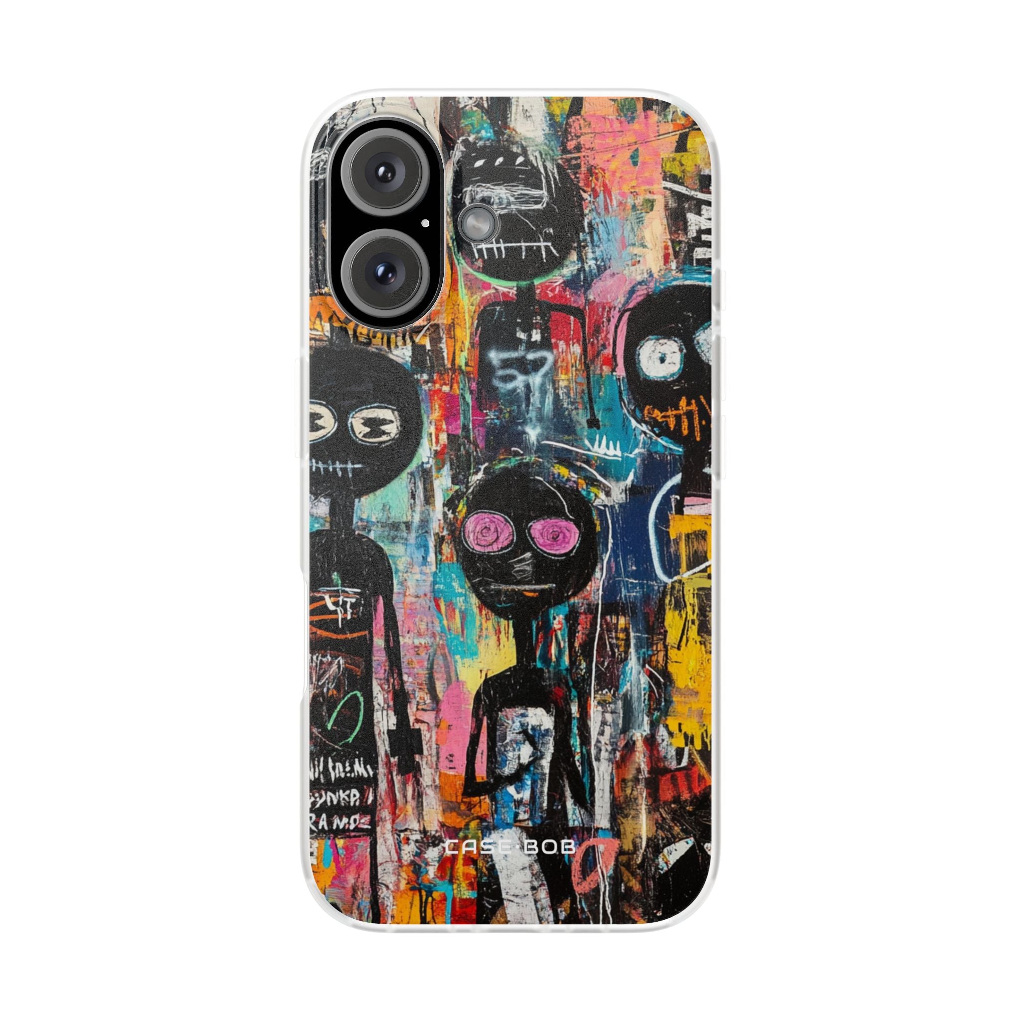 Wide Eye Figures iPhone 16 Case - Soft - CASE•BOB