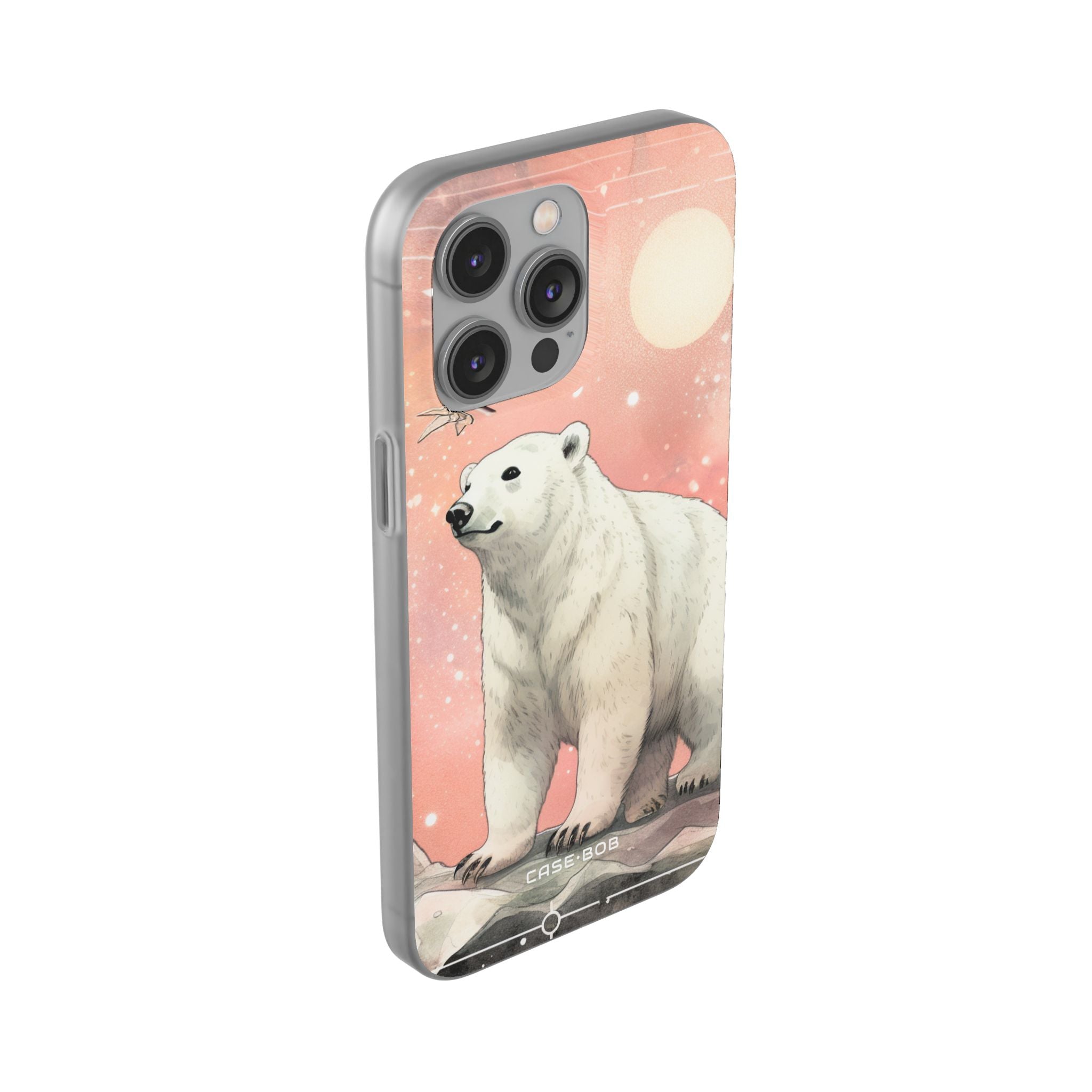 Polar Bear Dream iPhone 14 Pro Max Case - Soft