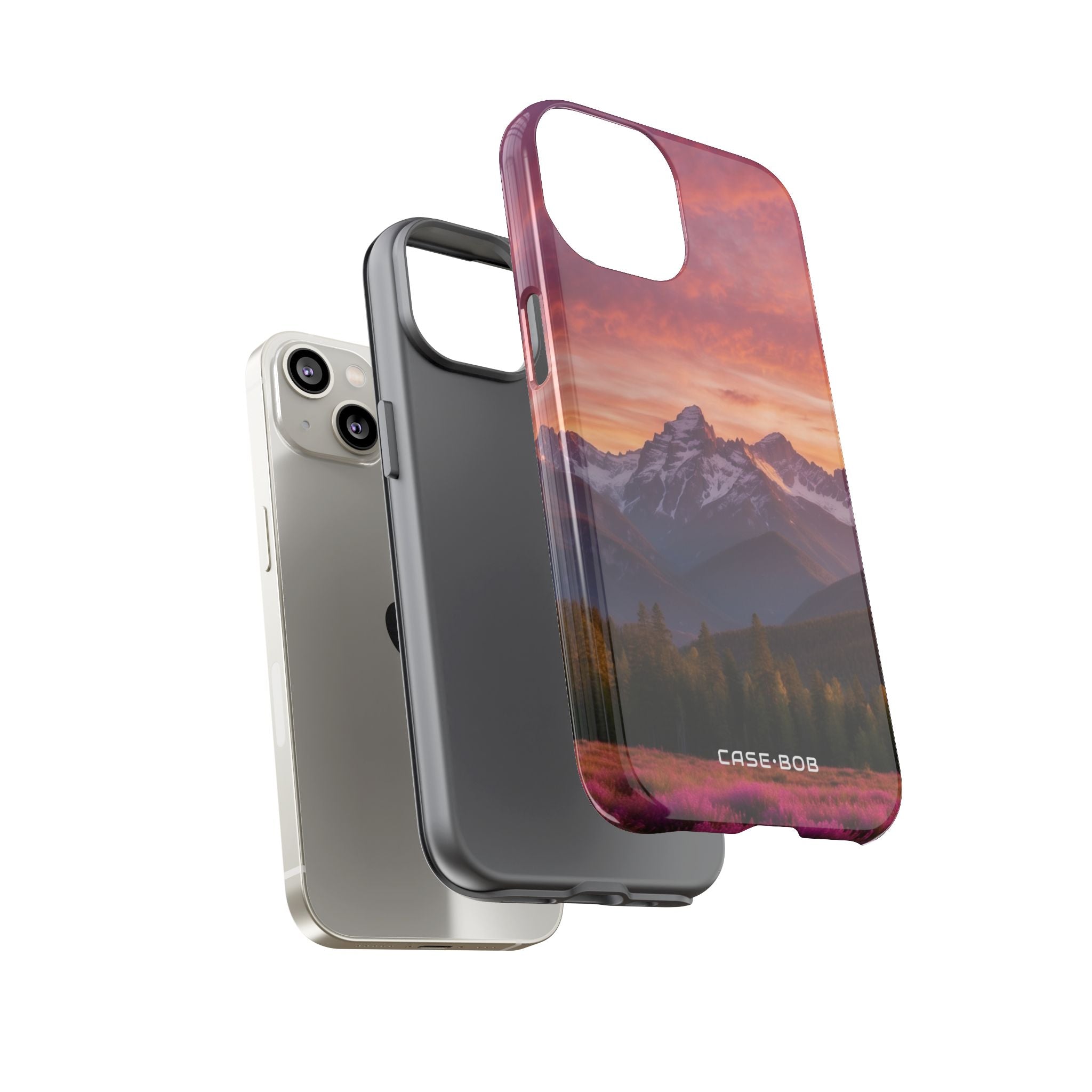 Snowcap Bloom iPhone 14 Cover - Tough