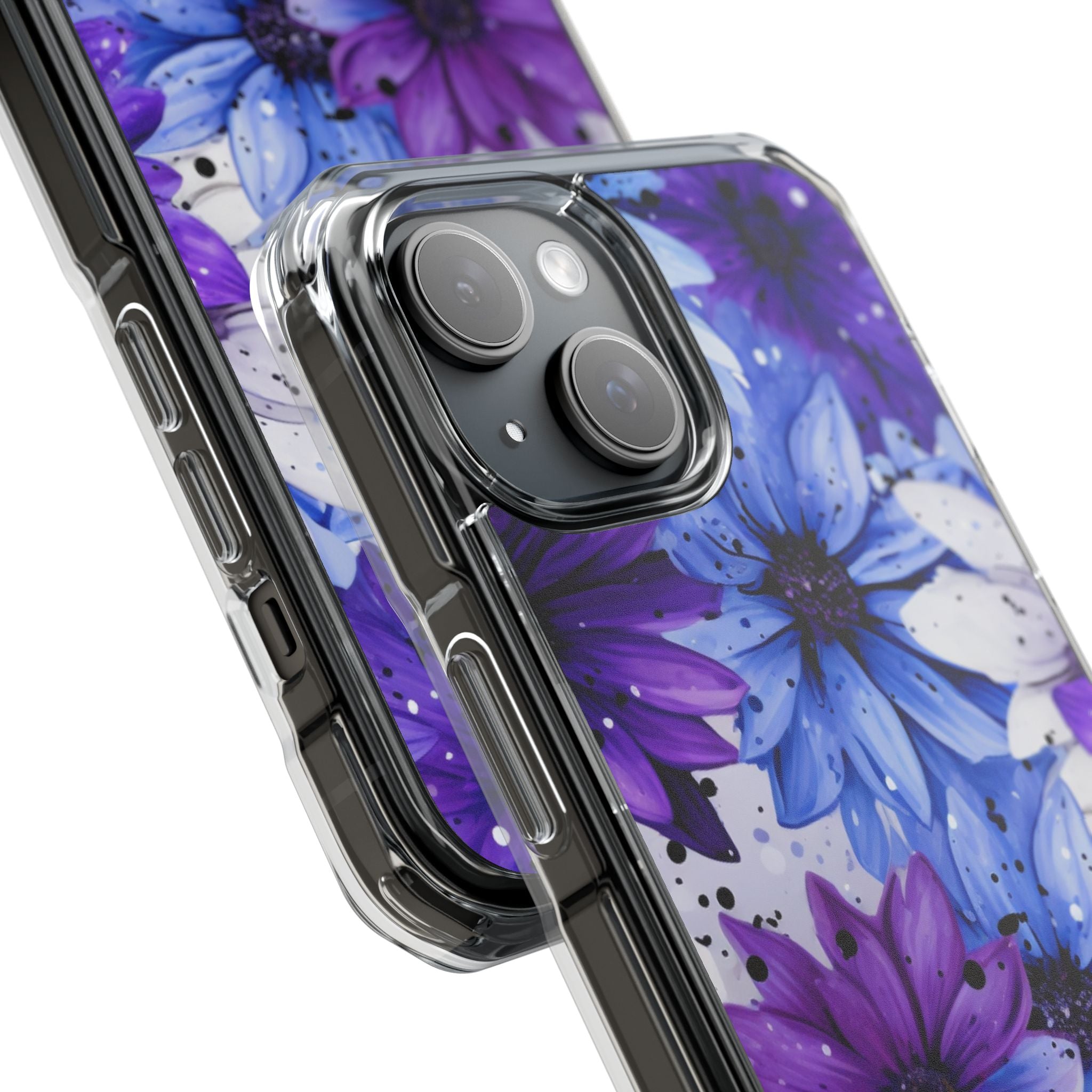 Ink Splatter Blooms · Impact Phone Case for iPhone · Magsafe