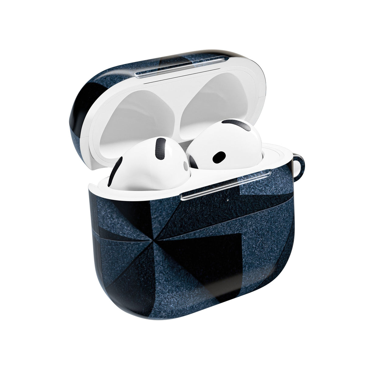 Faceted Slate · Hard Case for AirPods & AirPods Pro · Blue