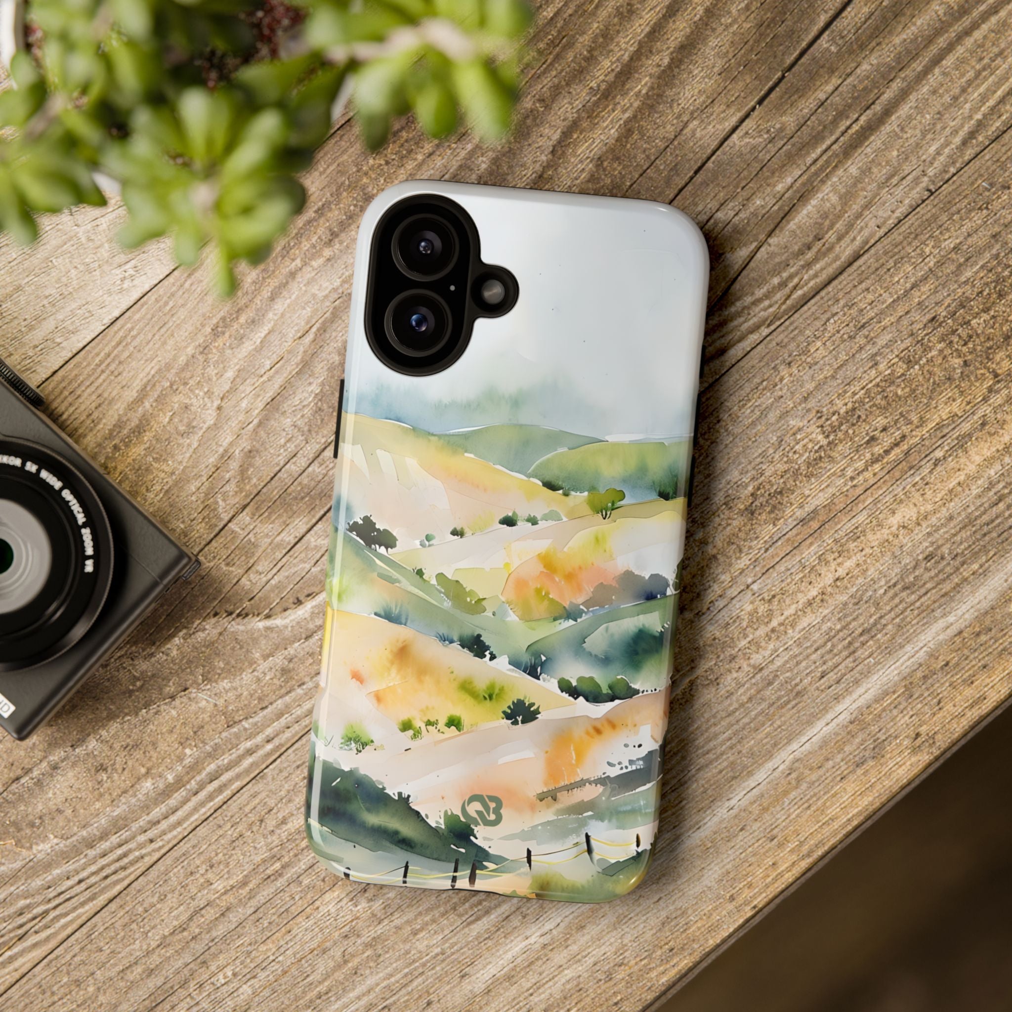 Verdant Mist Valleys · Tough Phone Case for iPhone