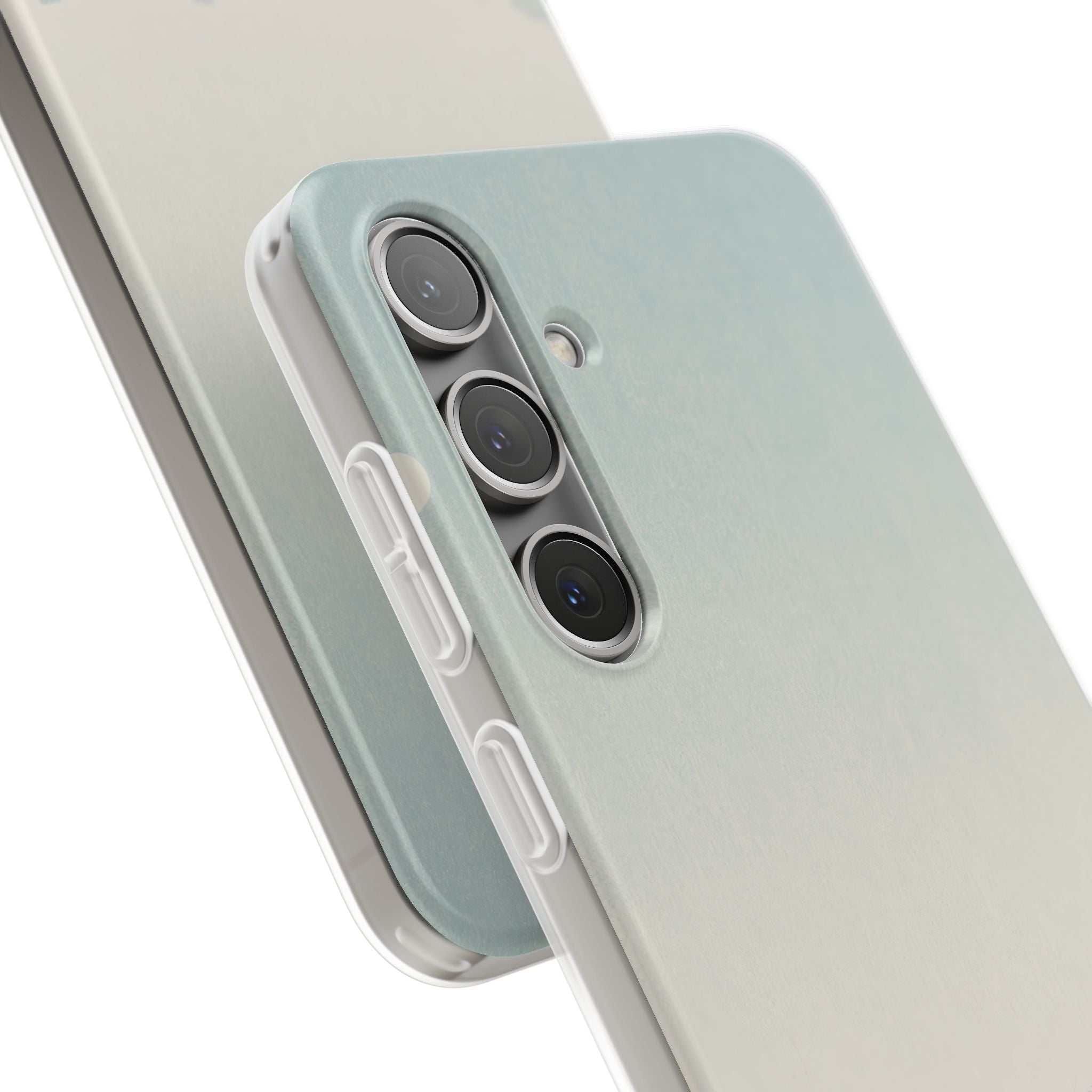 Blue Lite Phone Case for Samsung - Mist Valley Pagoda