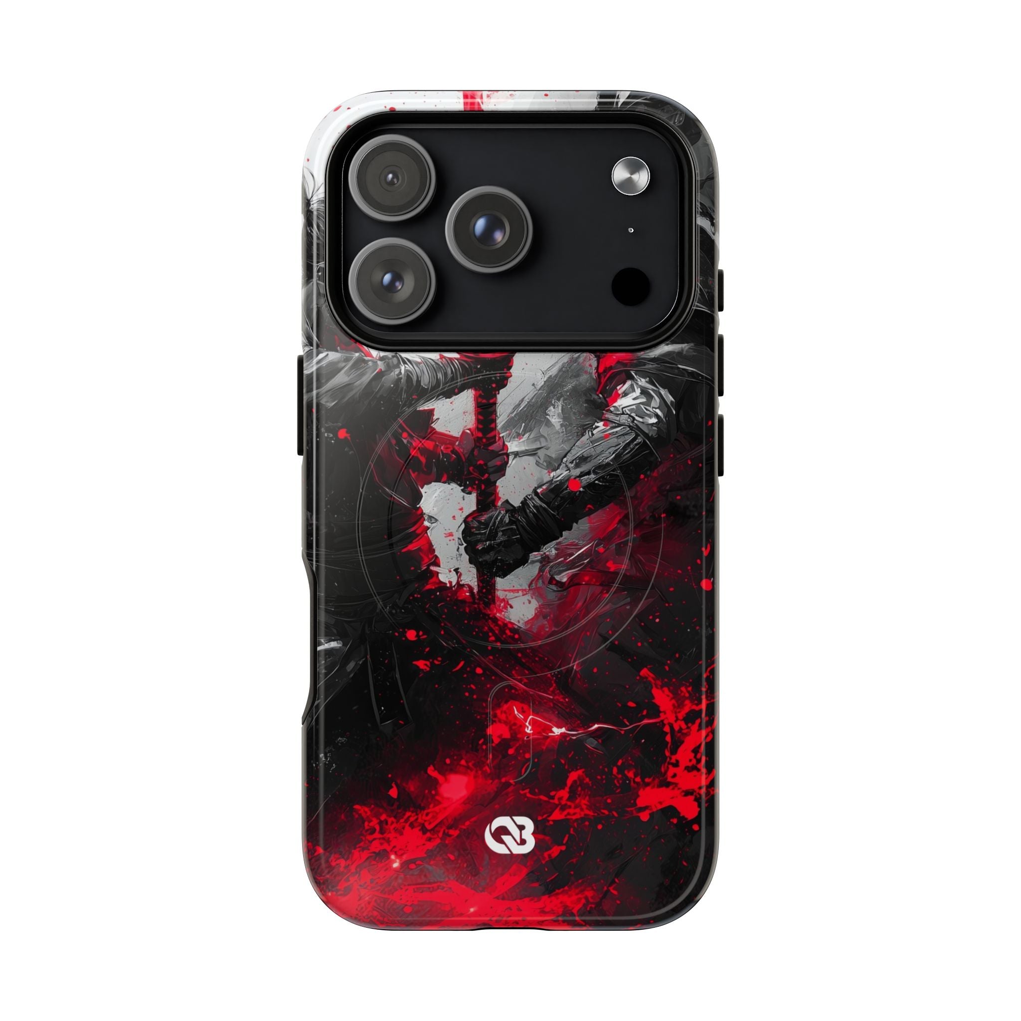 Shattered Crimson Duel · Tough+ Phone Case for iPhone · Magsafe