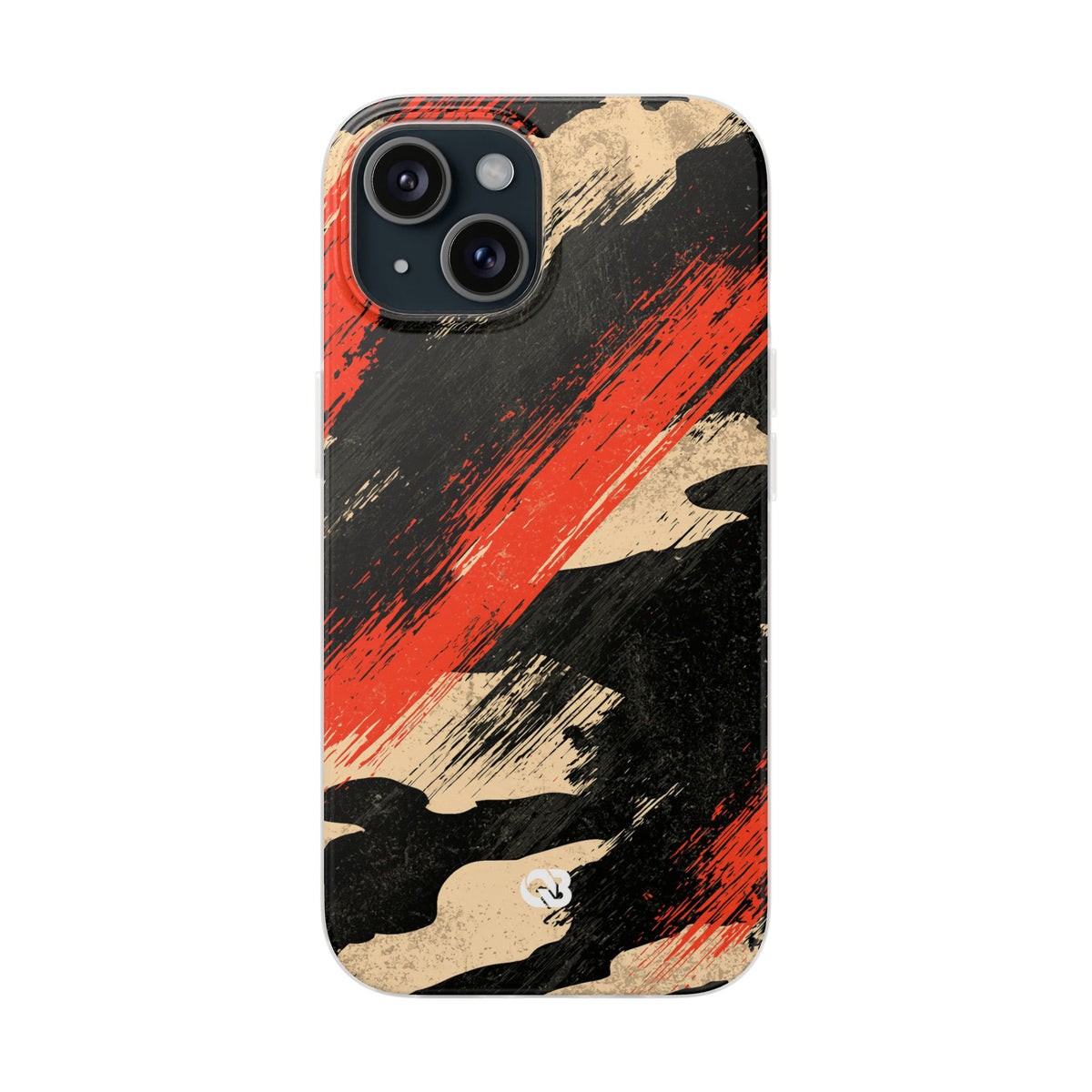 Urban Slash Camo · Lite Phone Case for iPhone · Black