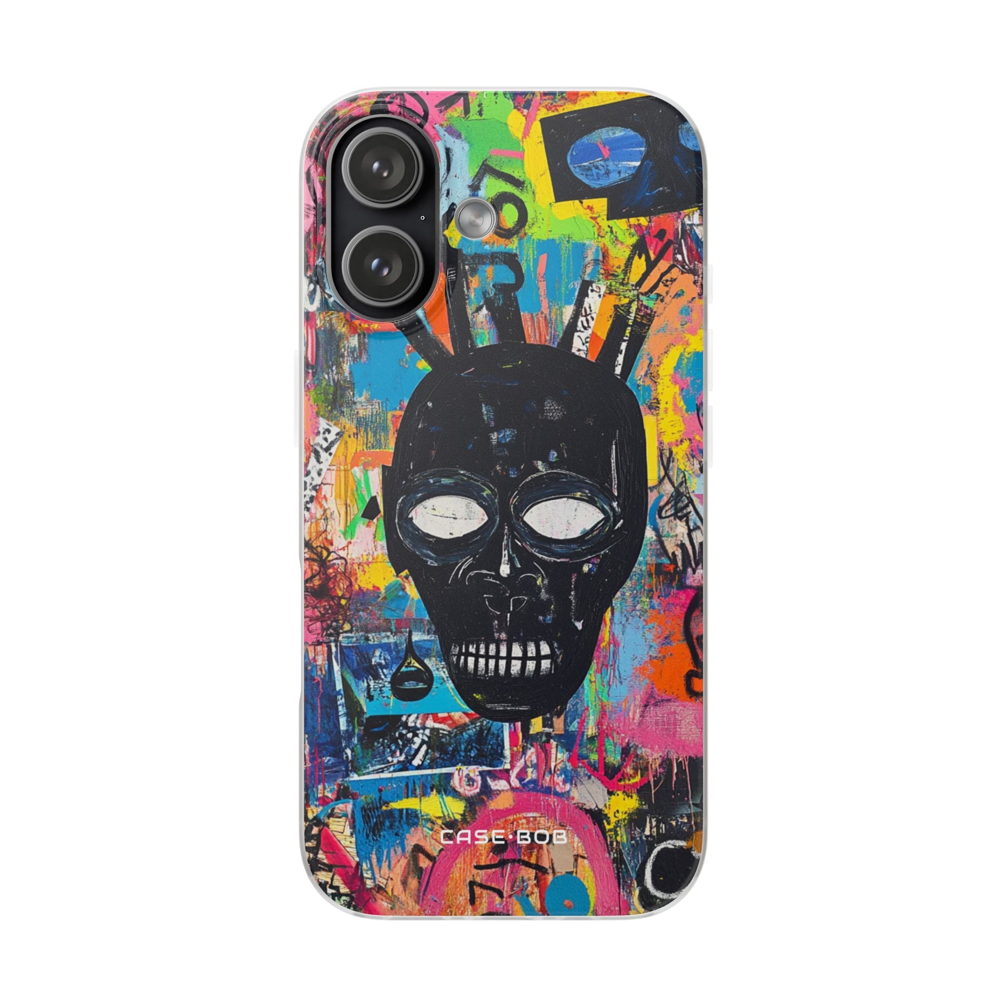 Skull Vortex iPhone 17 Case - Soft - CASE•BOB