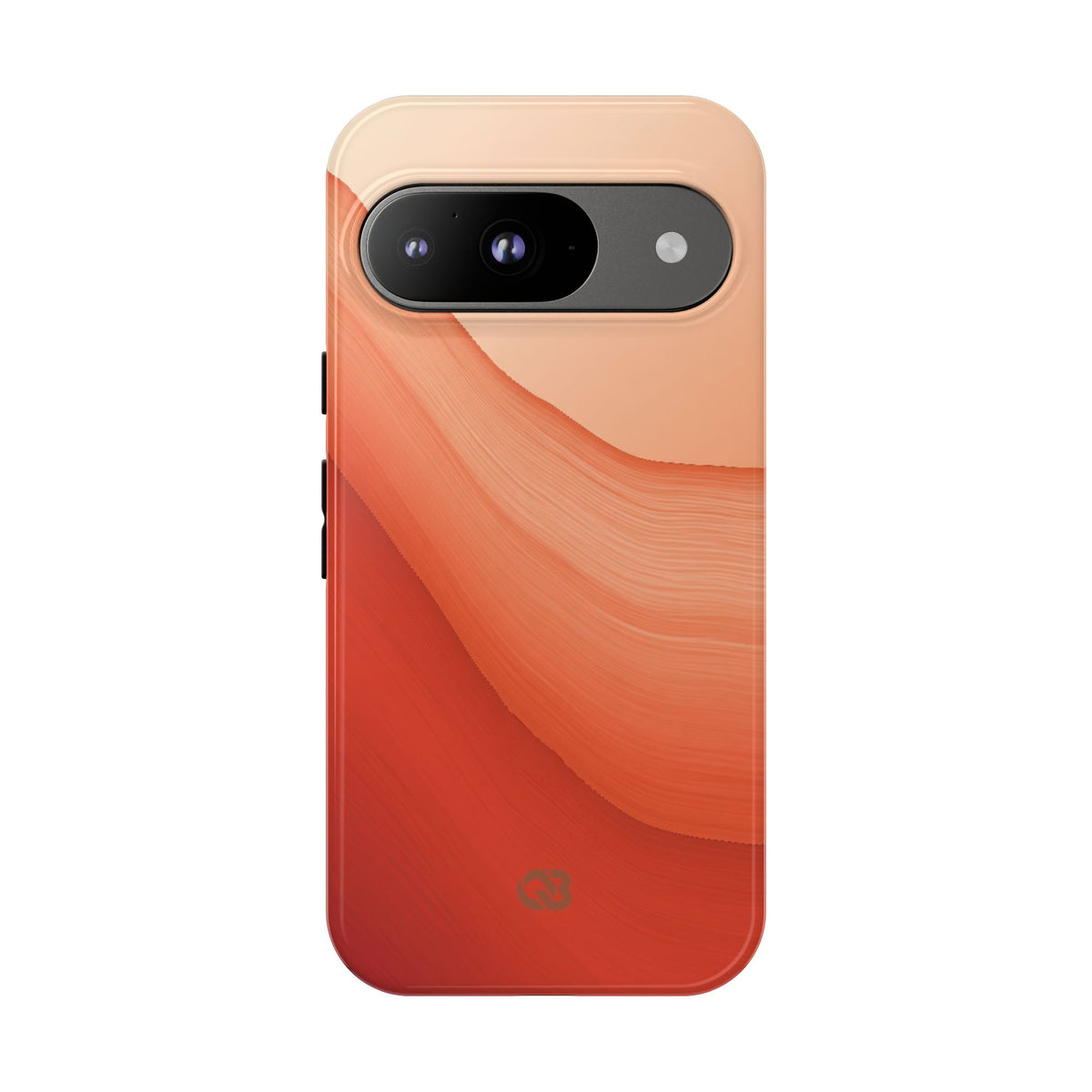 Terracotta Flow · Tough Phone Case for Pixel · Orange