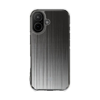 Grey Impact MagSafe Phone Case for iPhone - Static Vertical Dither