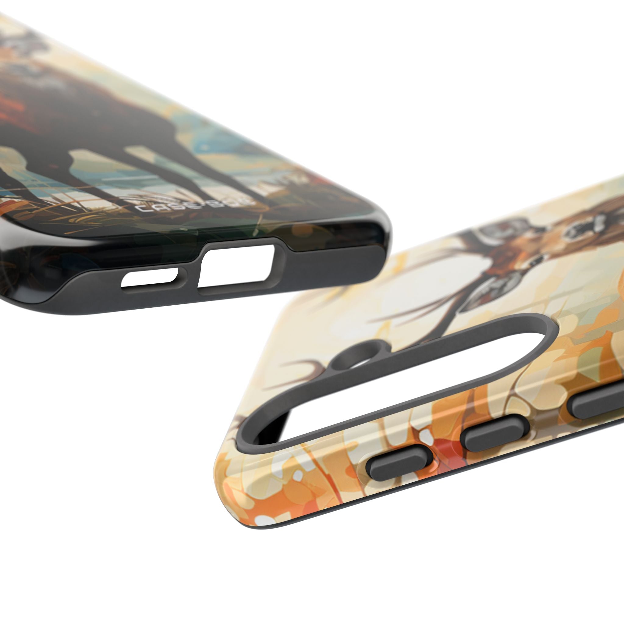 Glowing Stag Samsung S25 Case - Tough - CASE•BOB